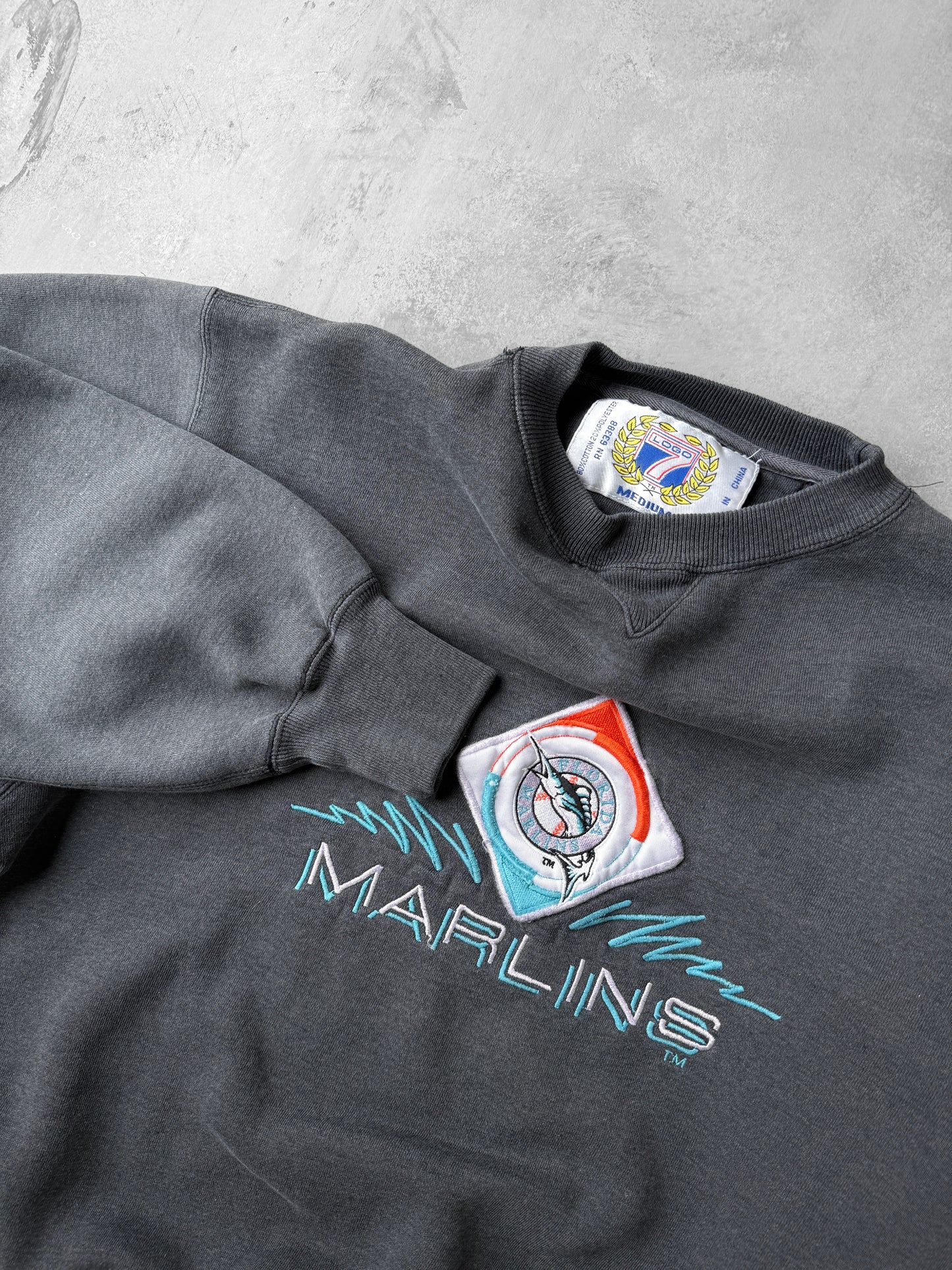 Florida Marlins Sweatshirt 90's - Medium
