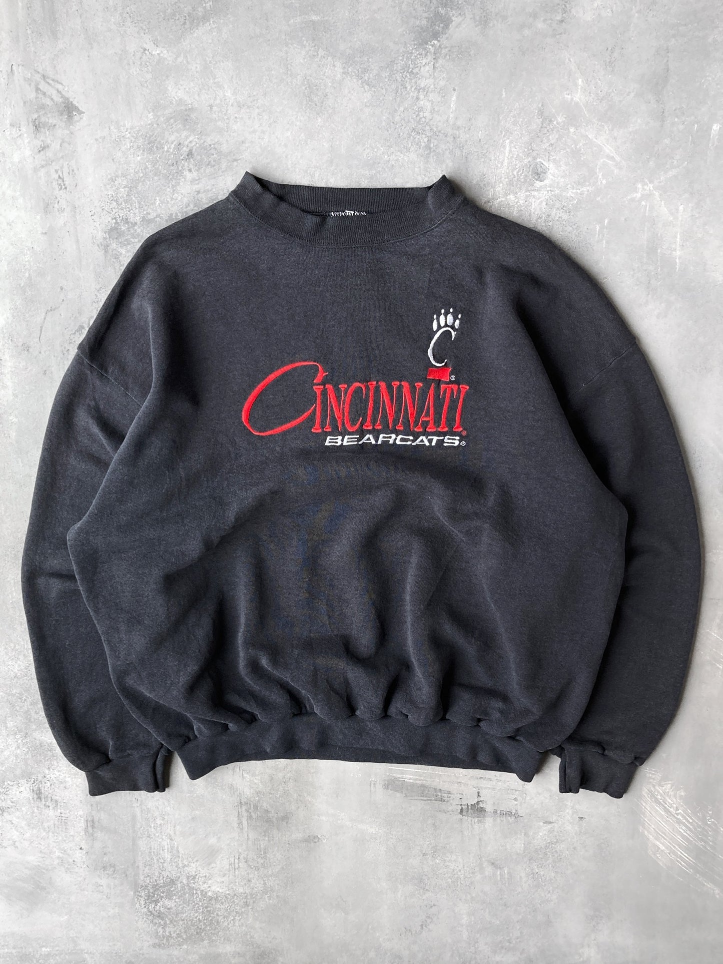 University of Cincinnati Bearcats Sweatshirt 90's - Large