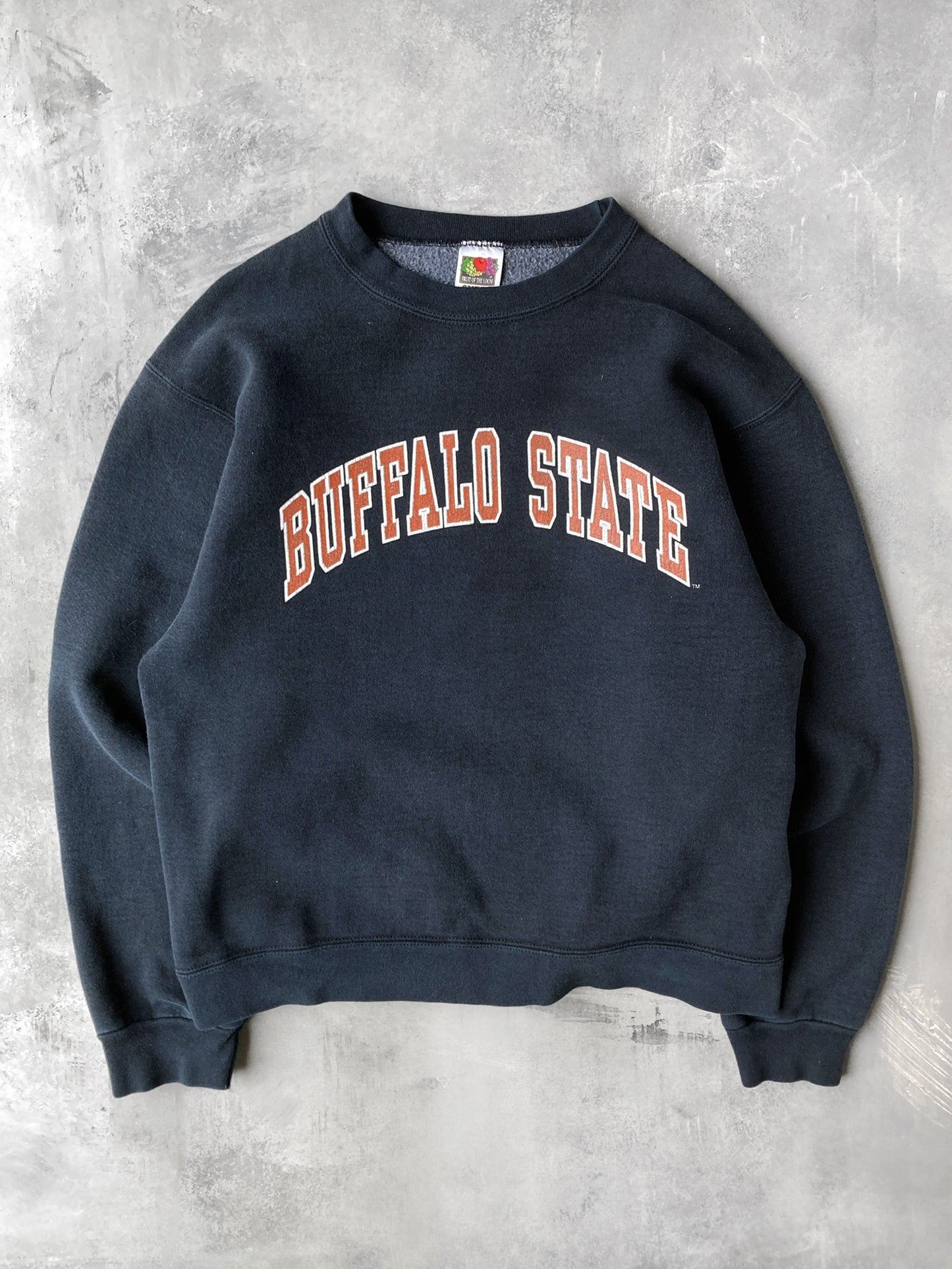 Buffalo State Sweatshirt 00's - Medium