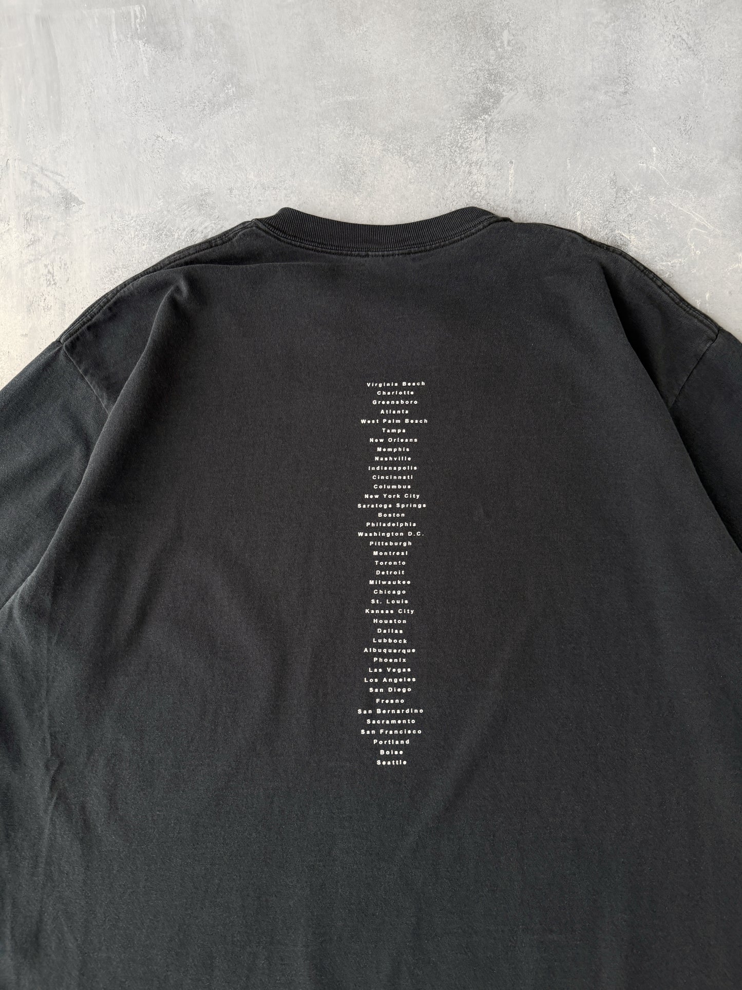 Pearl Jam Tour T-Shirt Y2K - XXL