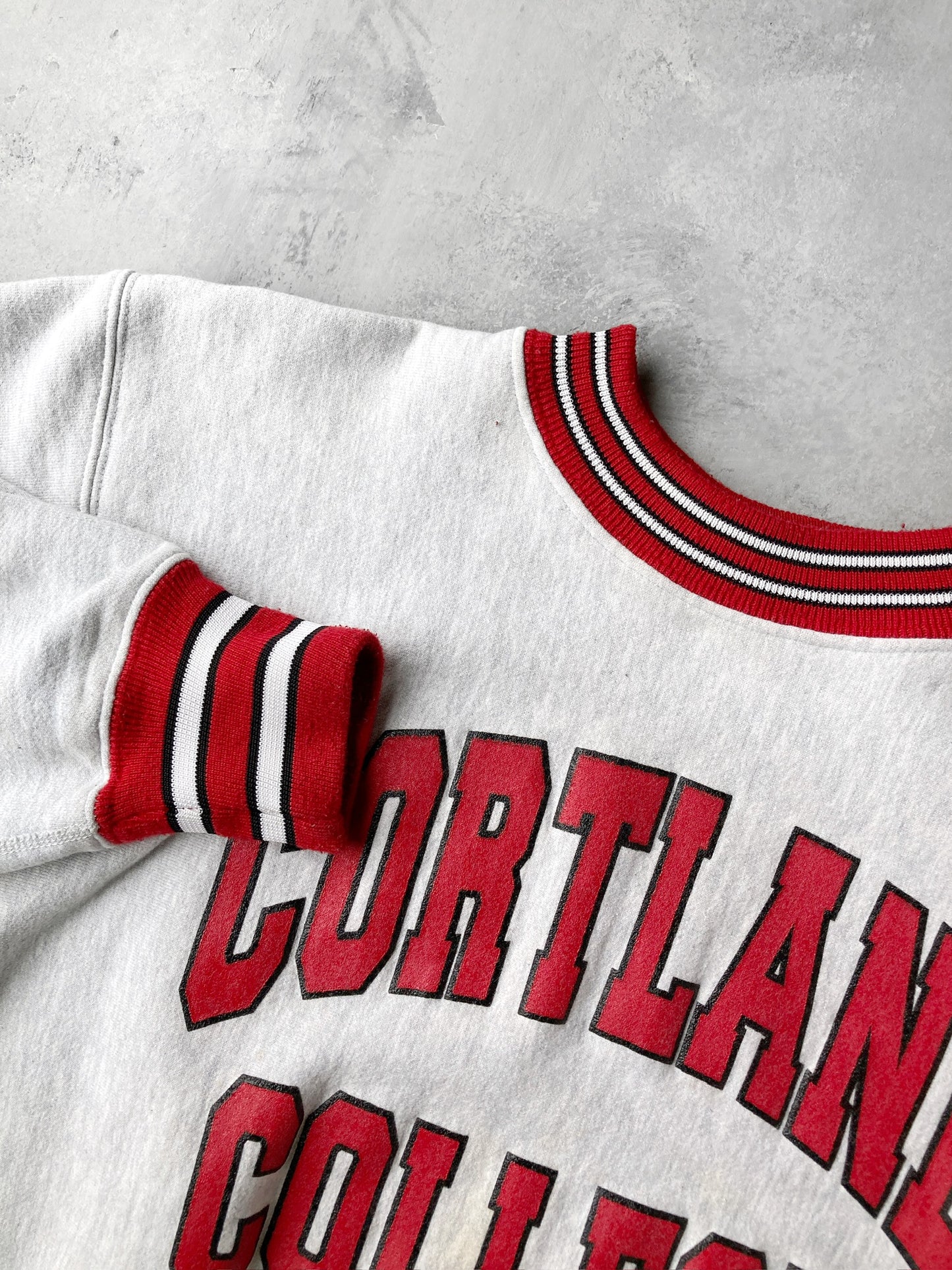 Cortland College Sweatshirt 80's - XL