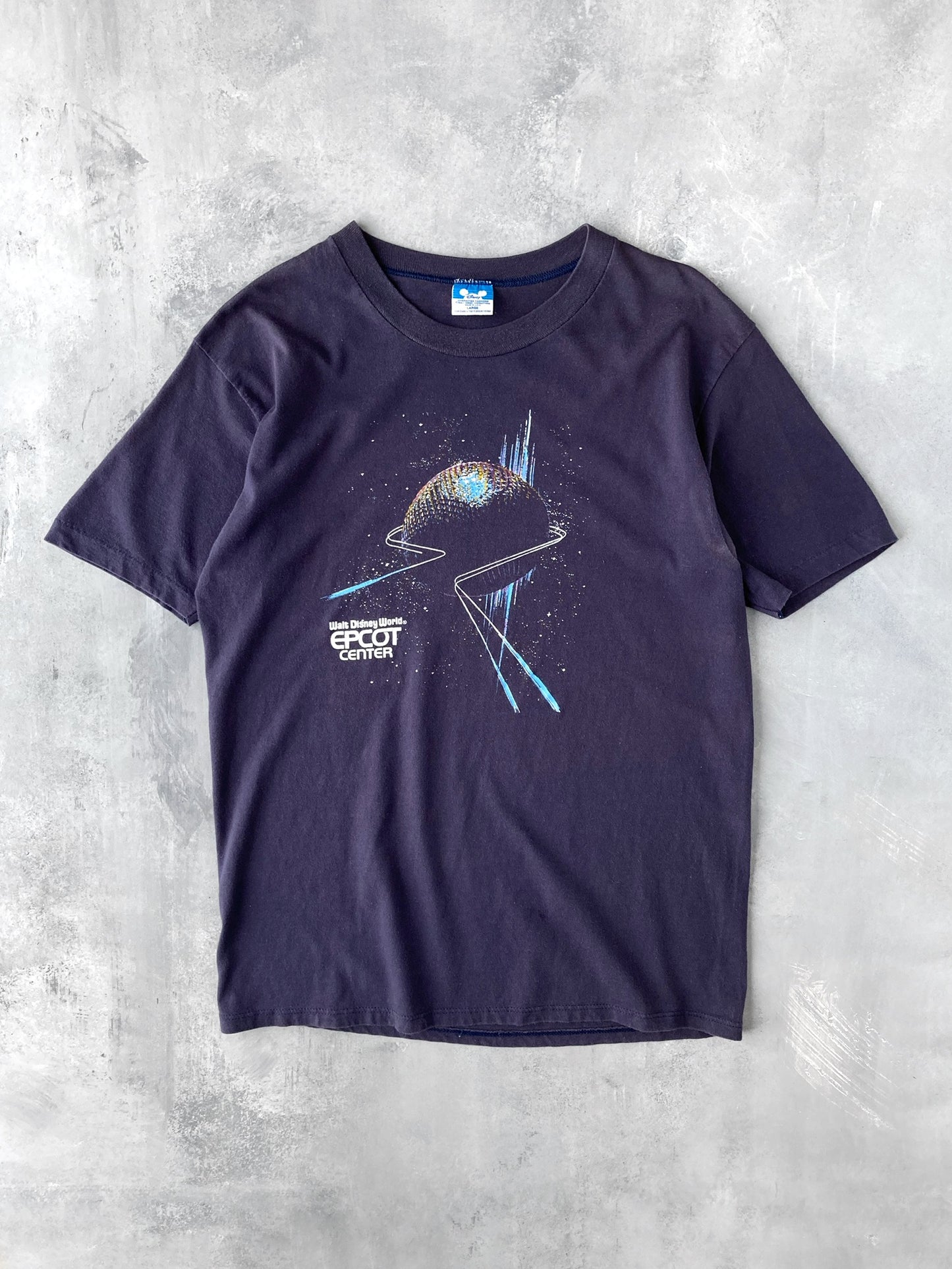 Epcot Center T-Shirt 80's - Large