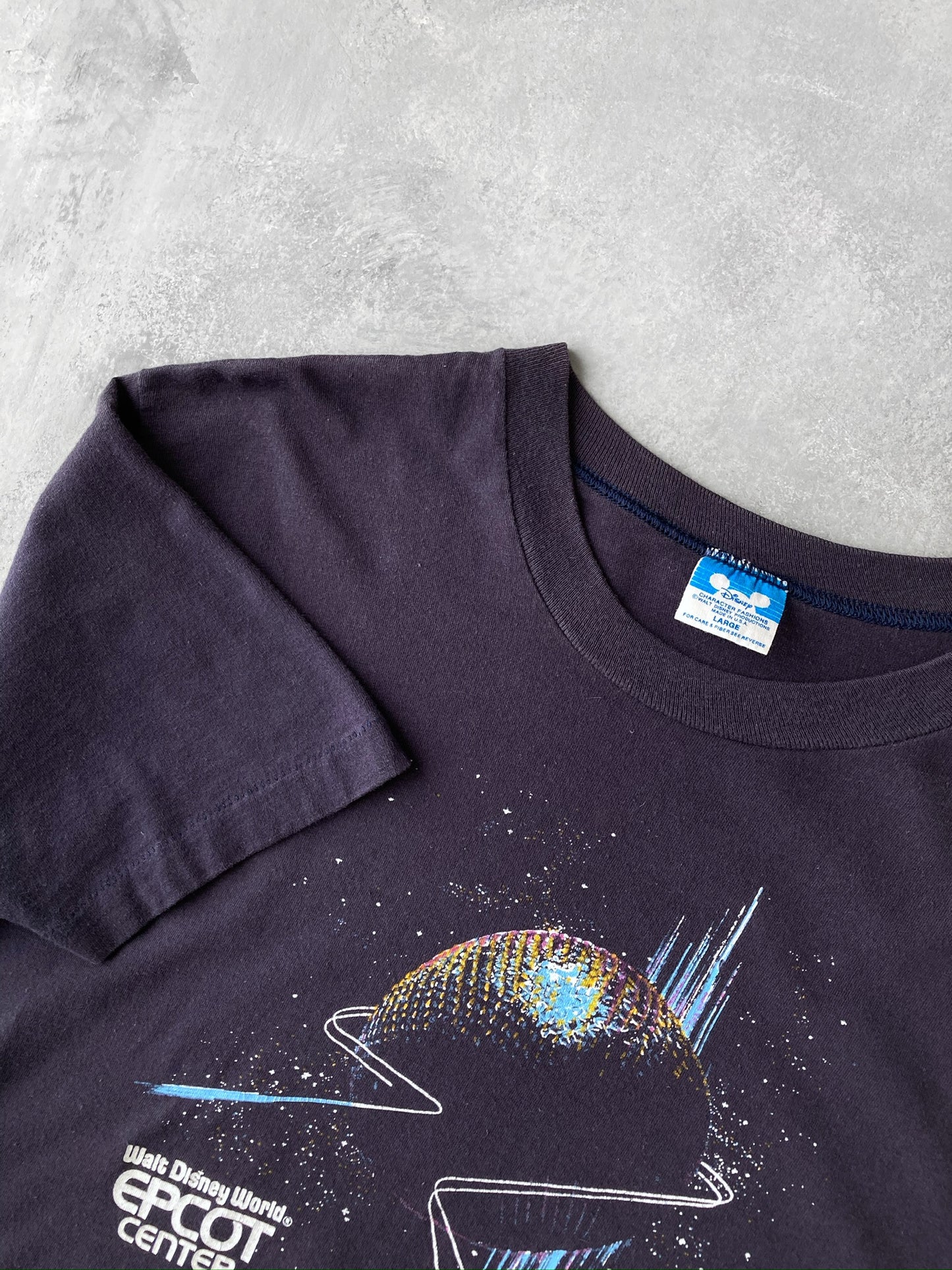 Epcot Center T-Shirt 80's - Large