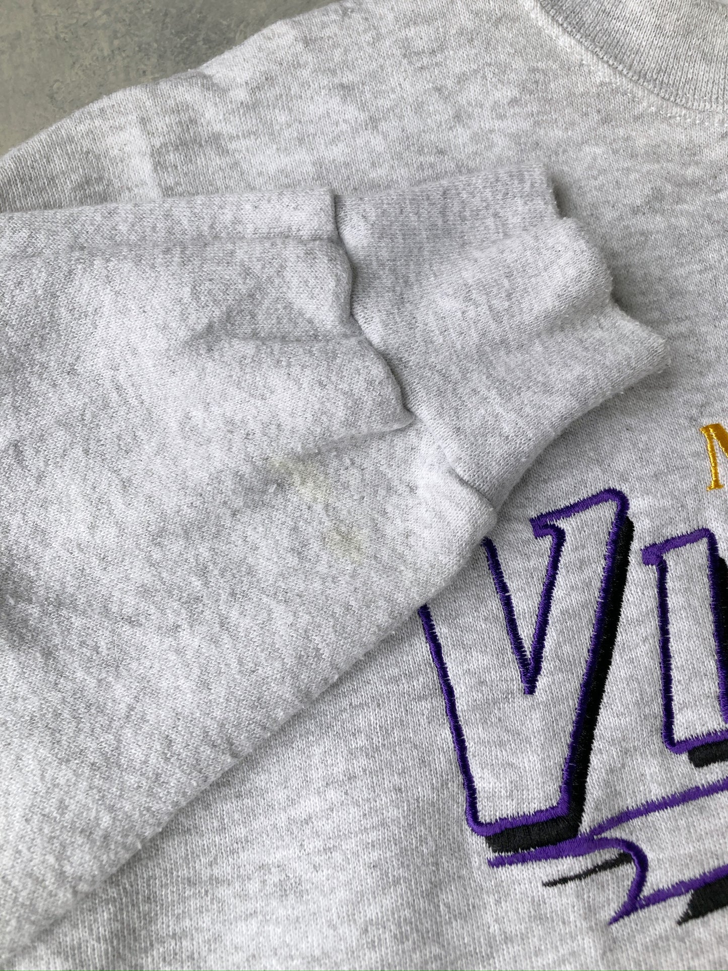 Minnesota Vikings Sweatshirt 90's - Large