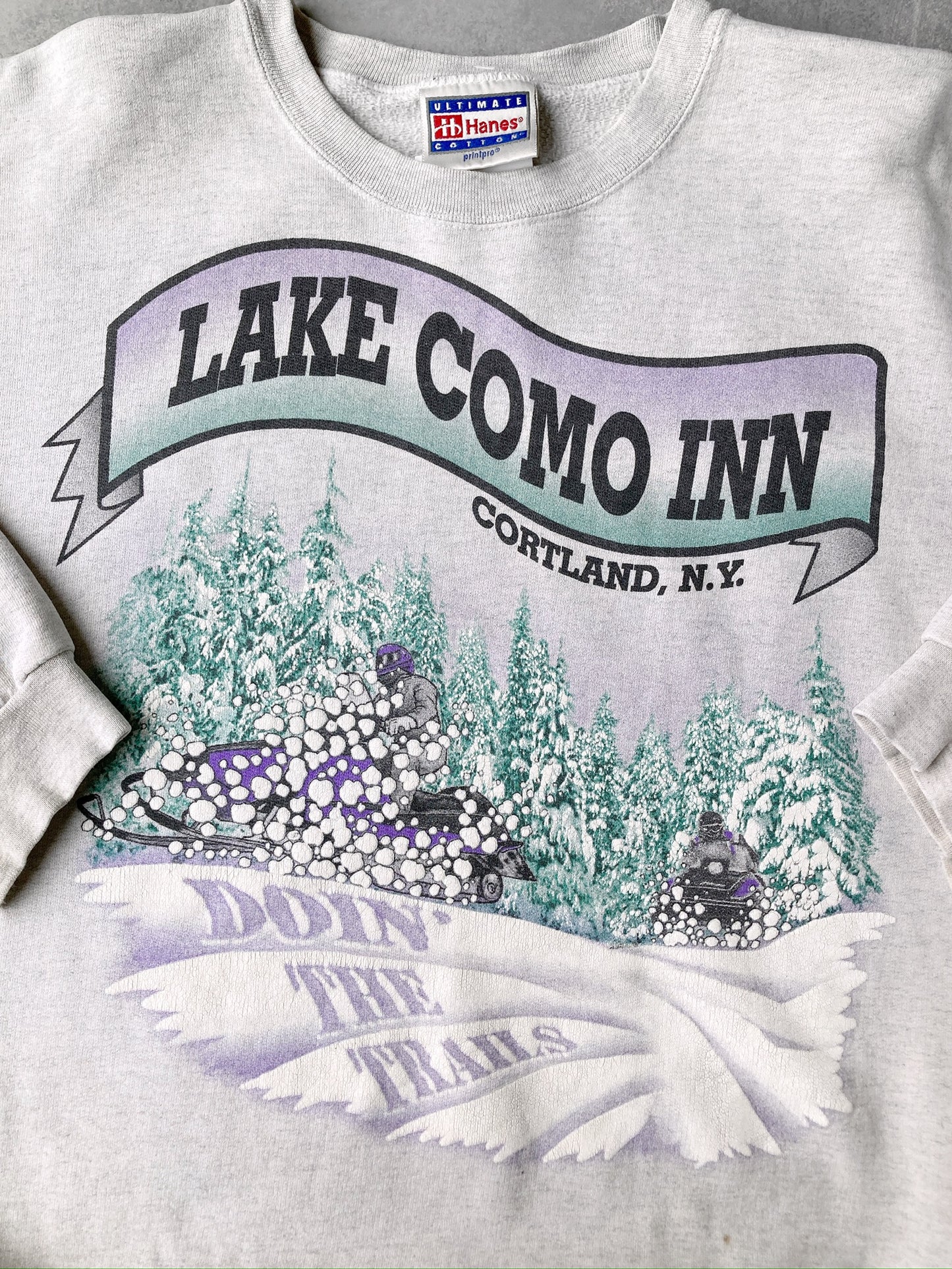Lake Como Inn Sweatshirt 90's - Large / XL