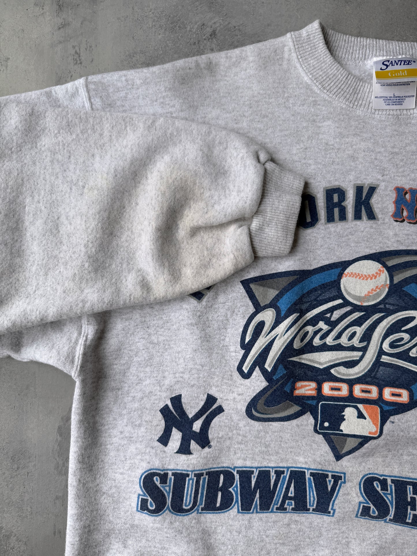 New York Subway Series Sweatshirt '00 - Large