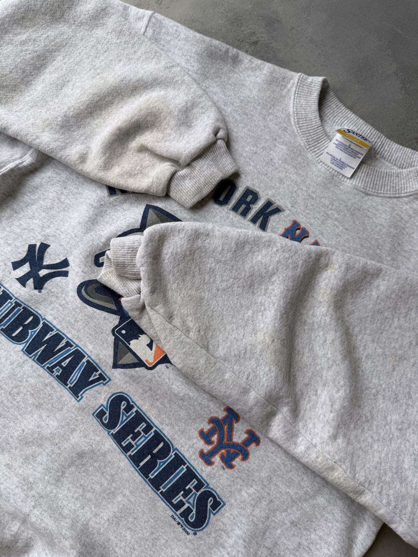 New York Subway Series Sweatshirt '00 - Large