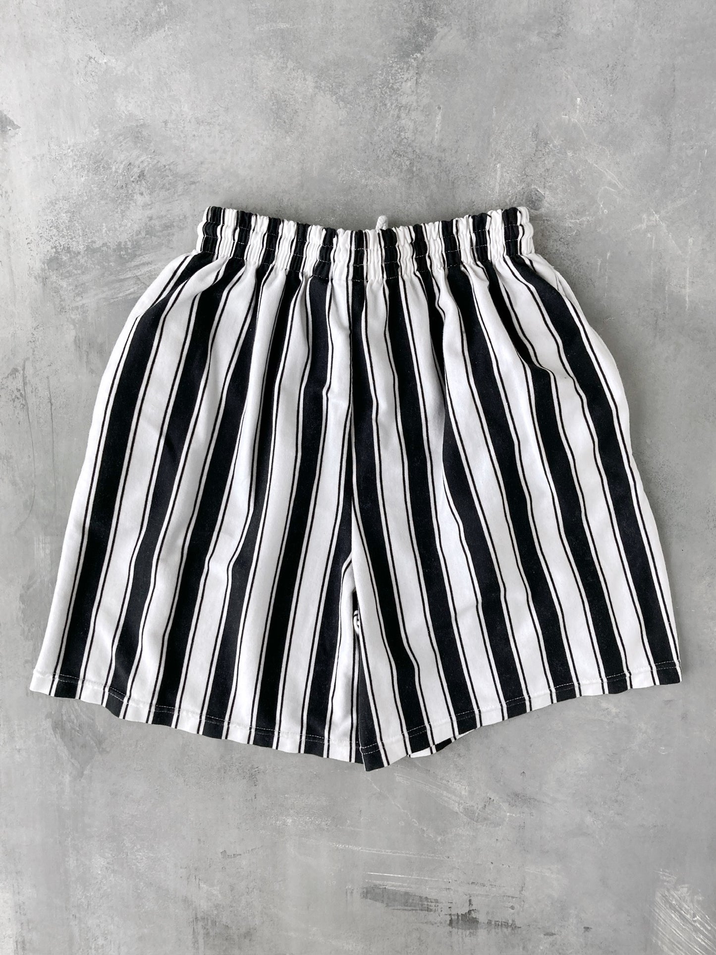 Pull-on Striped Shorts 90's - Small / Medium