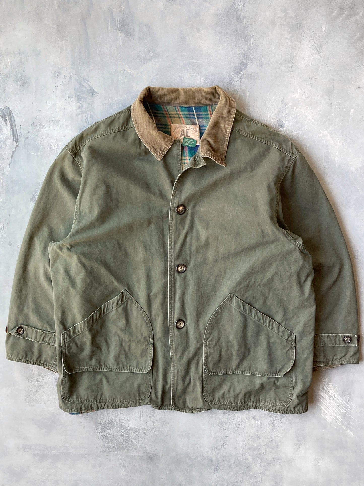 Blanket-Lined Chore Coat Y2K - XL