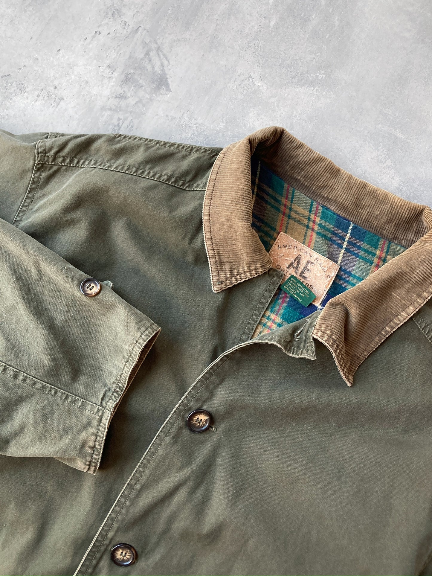 Blanket-Lined Chore Coat Y2K - XL