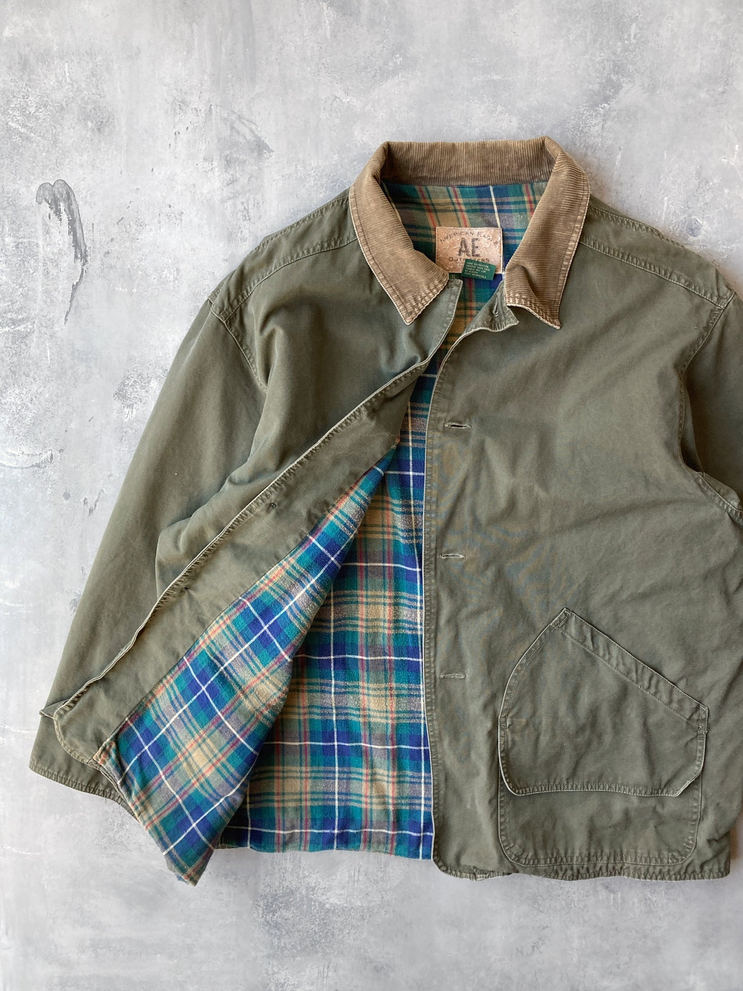 Blanket-Lined Chore Coat Y2K - XL