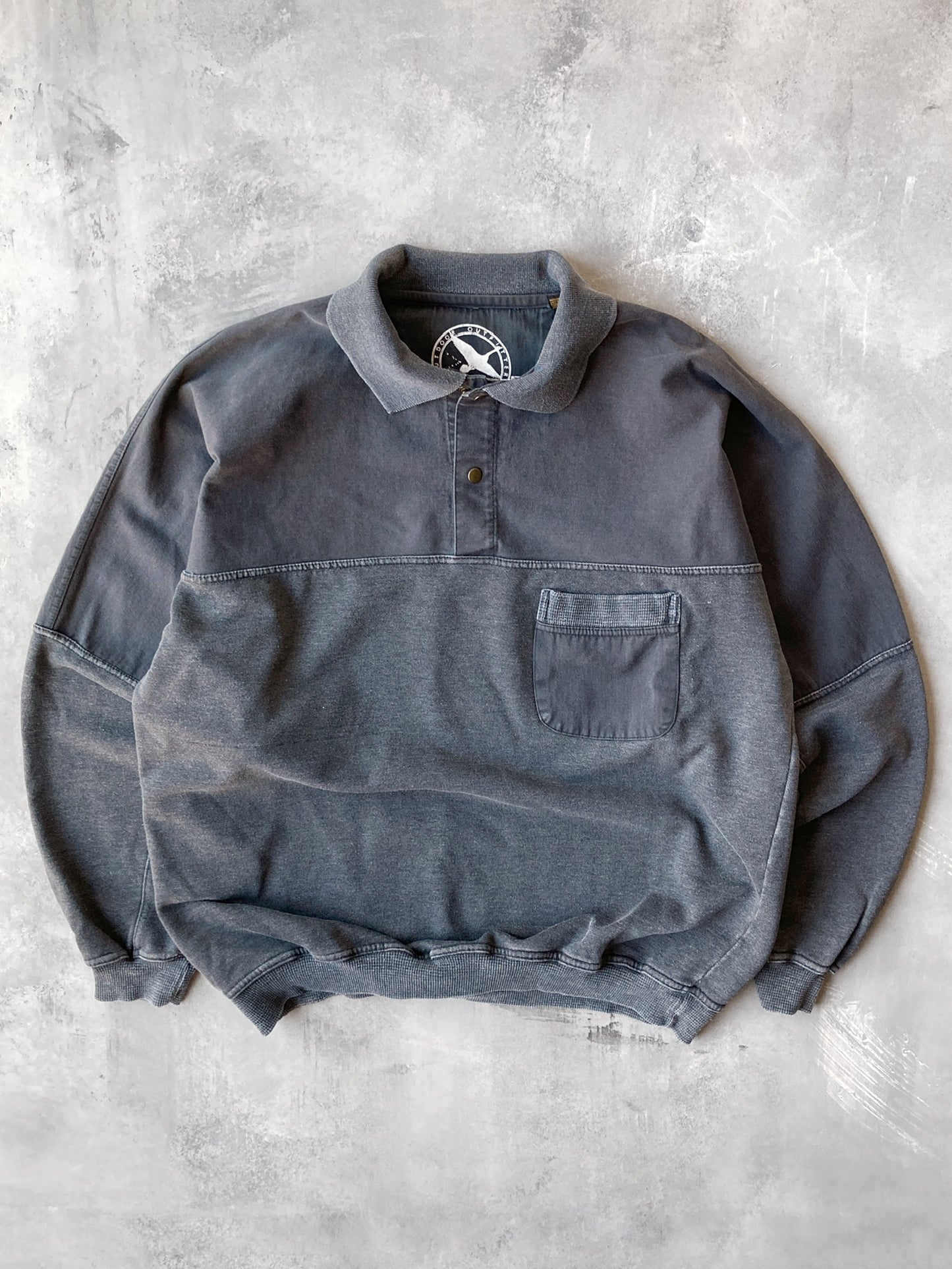 Mixed Media Pullover Top 00's - Large