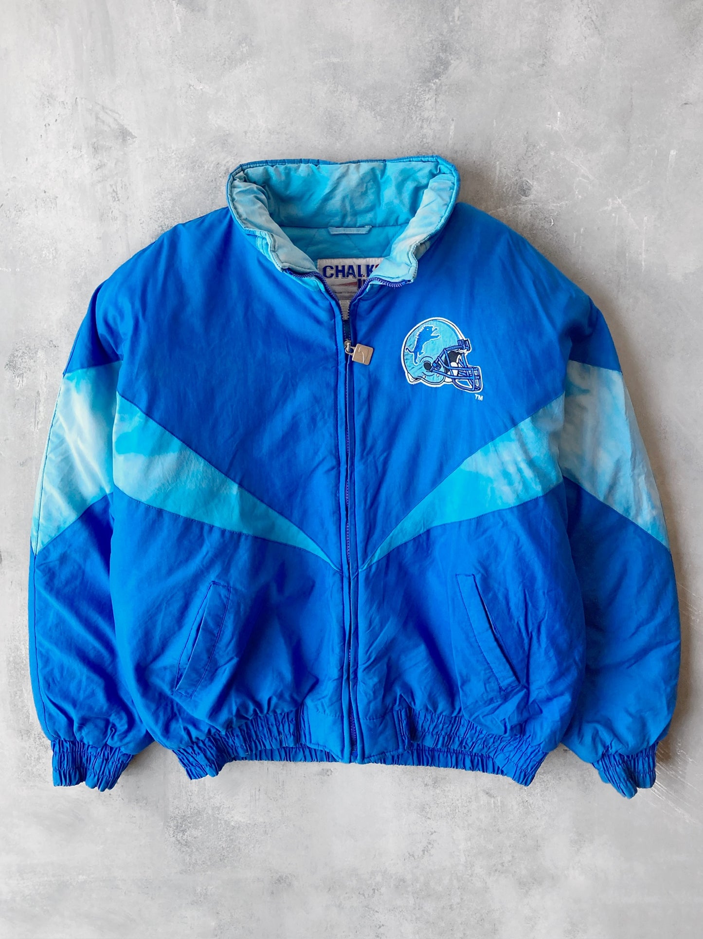Detroit Lions Puffer Coat 90's - XL