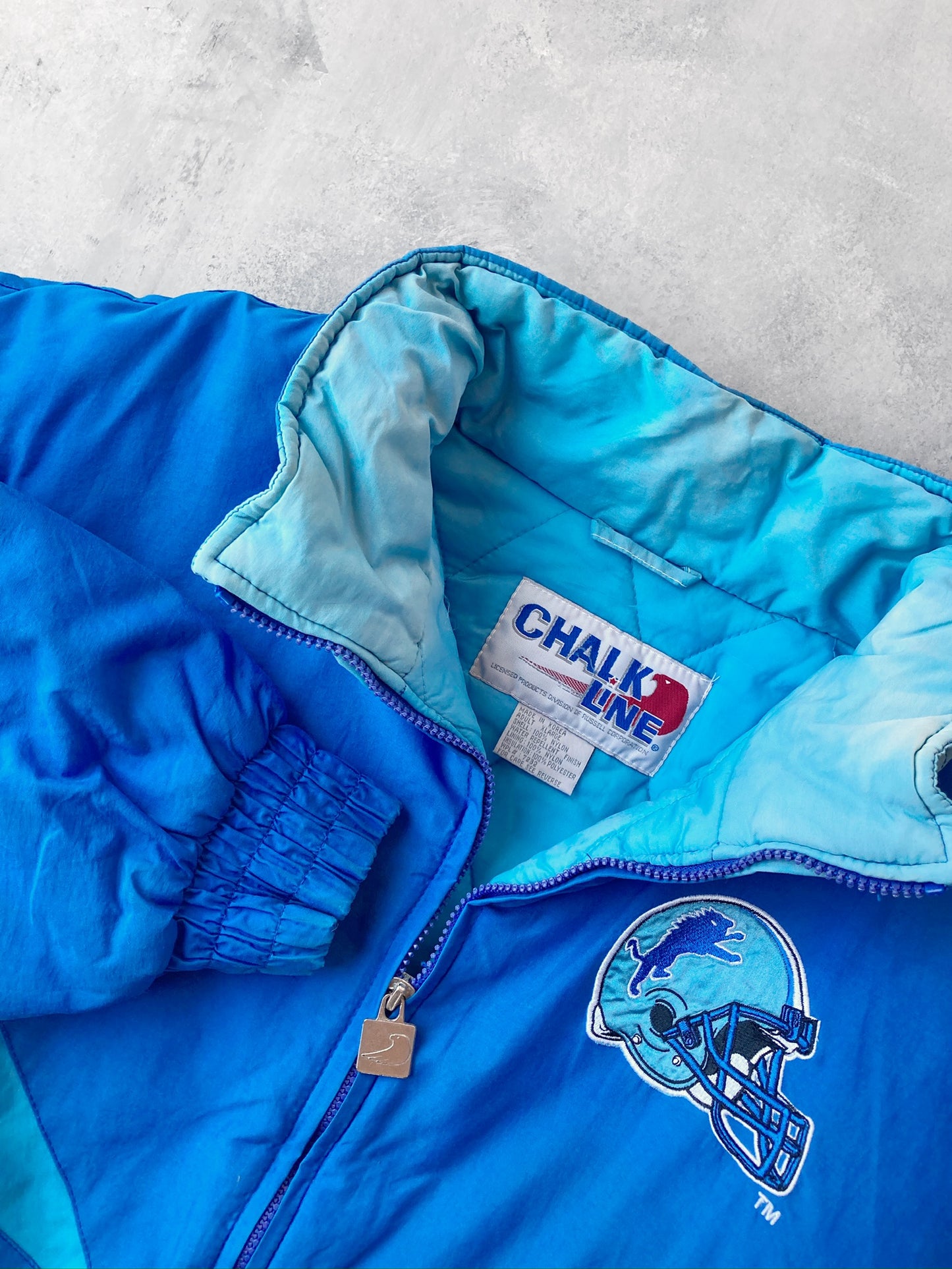 Detroit Lions Puffer Coat 90's - XL