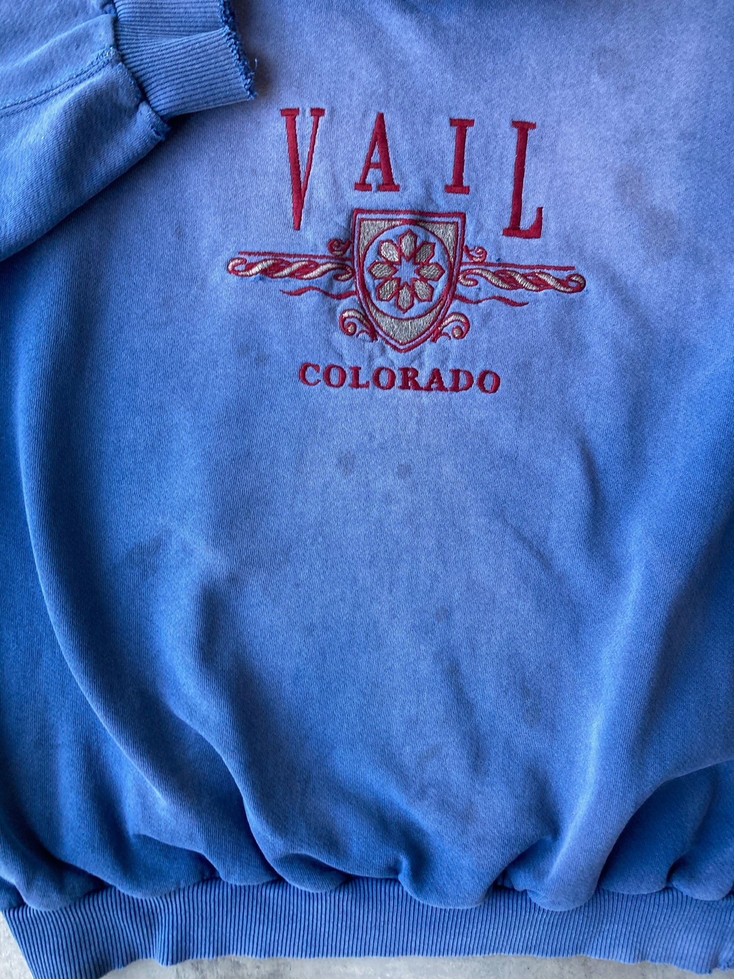 Vail Colorado Sweatshirt 90's - Large