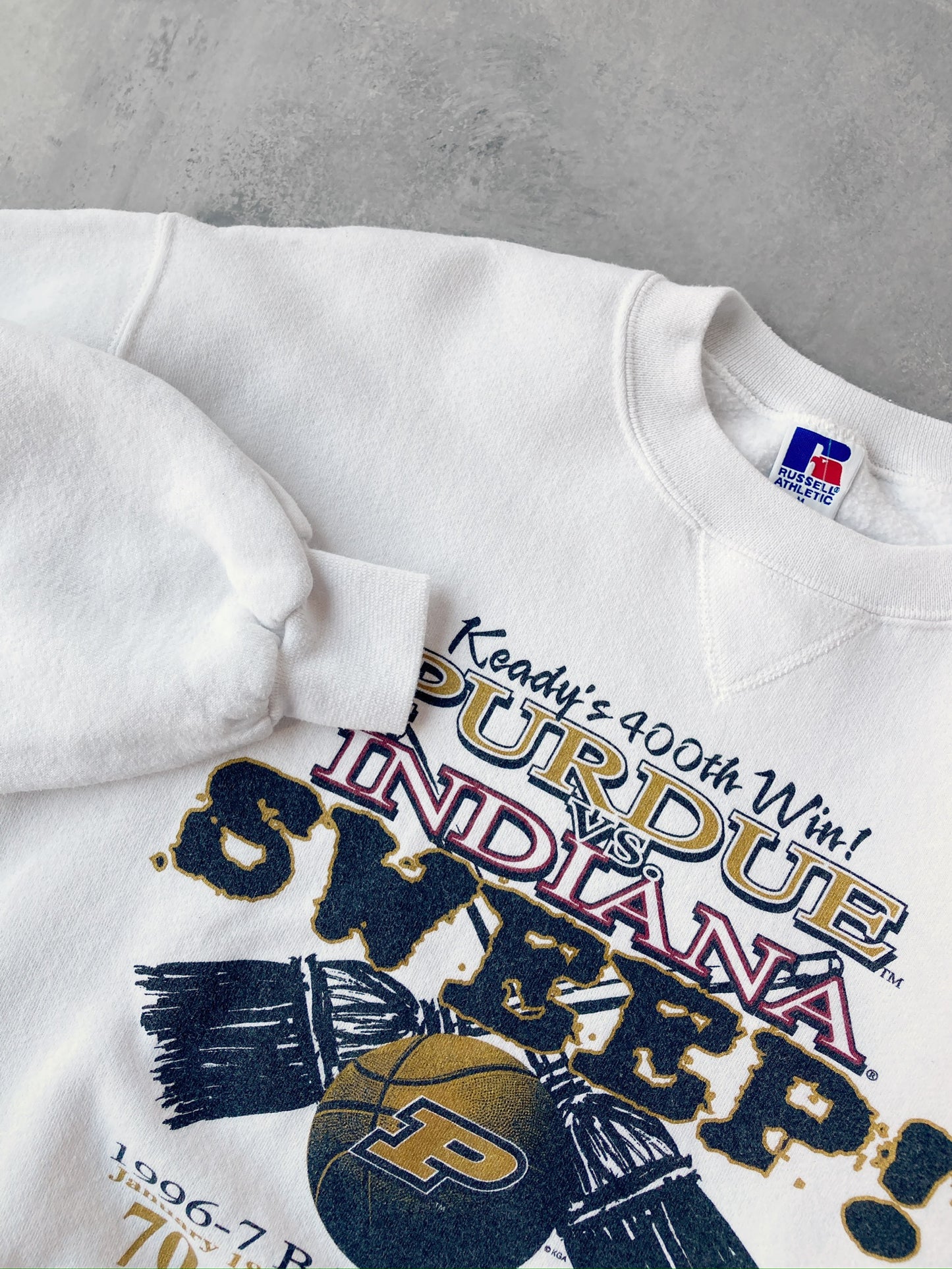 Purdue Vs. Indiana Sweatshirt '97 - Medium