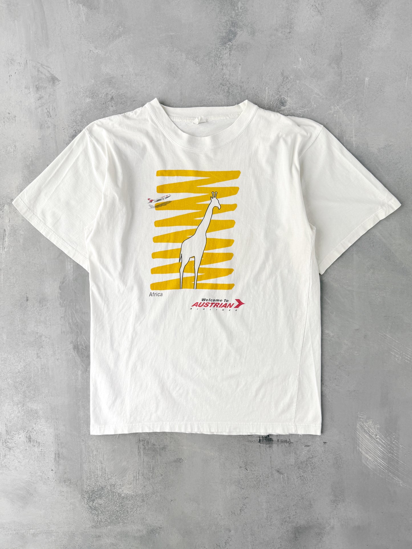 Austrian Airlines T-Shirt 90's - Medium