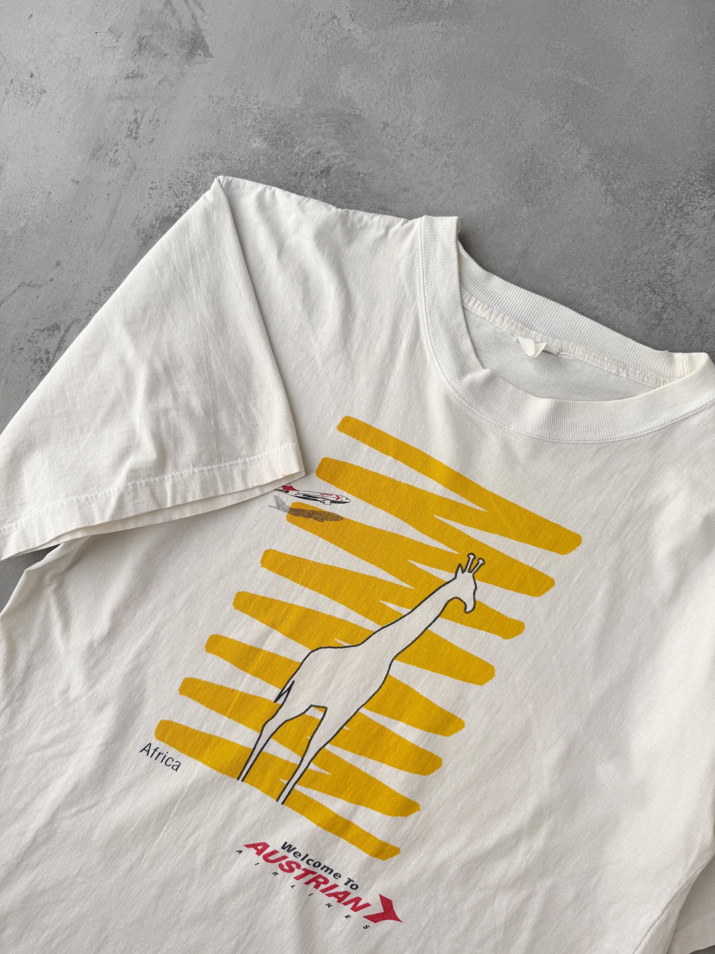 Austrian Airlines T-Shirt 90's - Medium