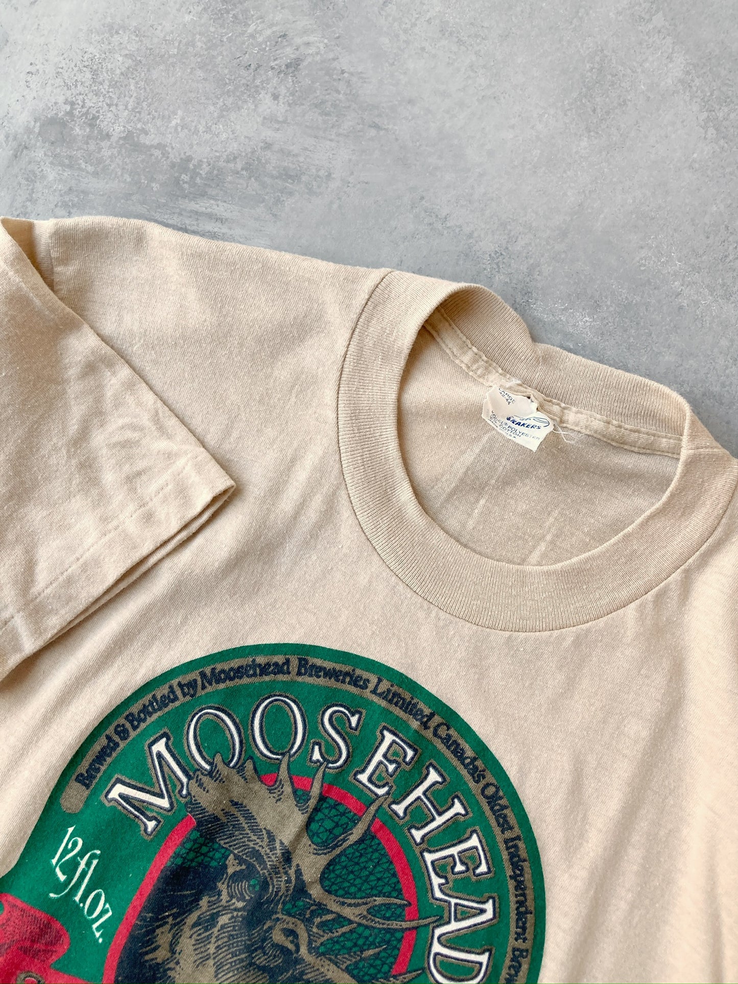 Moosehead Beer T-Shirt 80's - Medium
