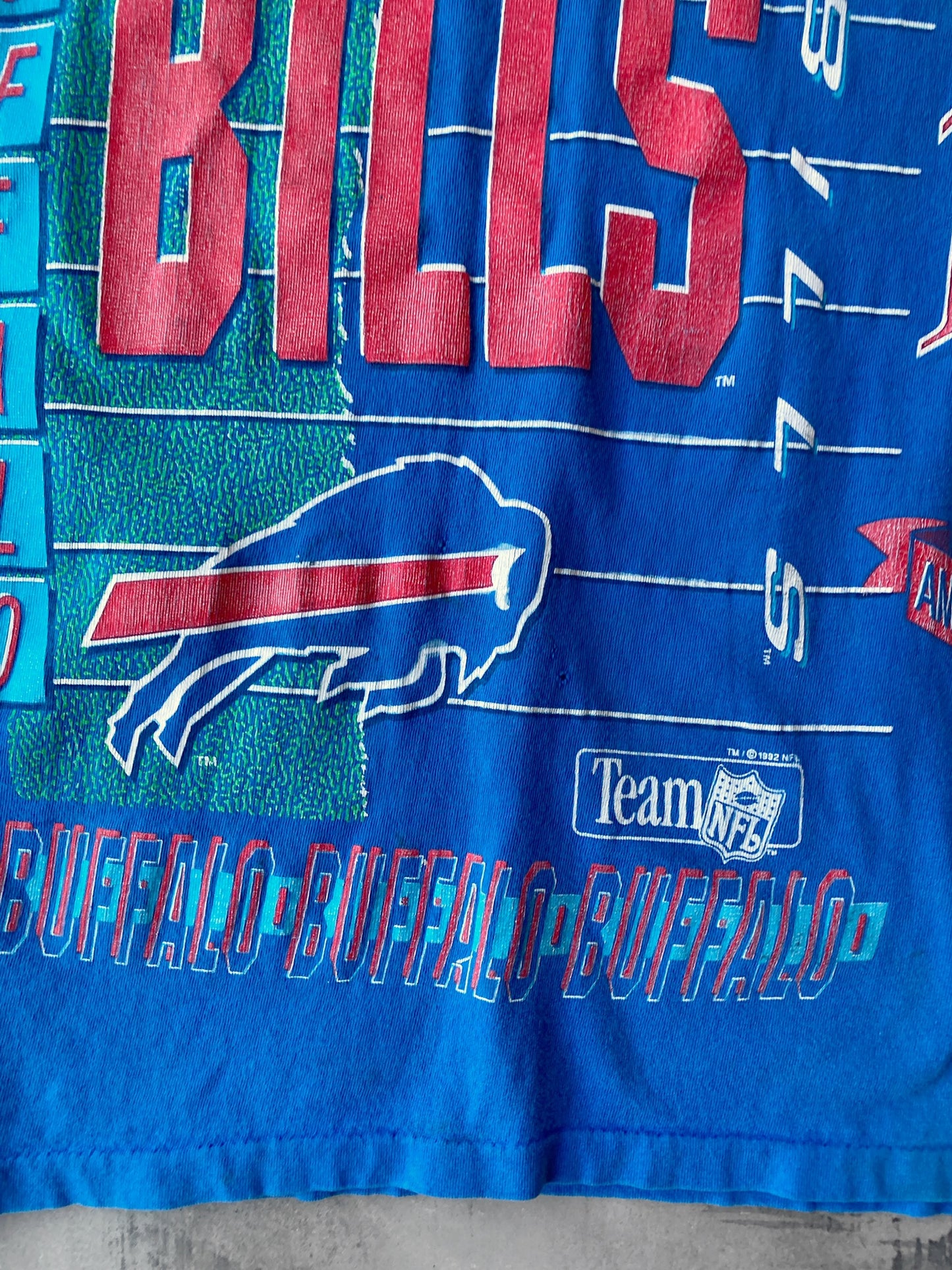 Buffalo Bills T-Shirt '92 - Medium