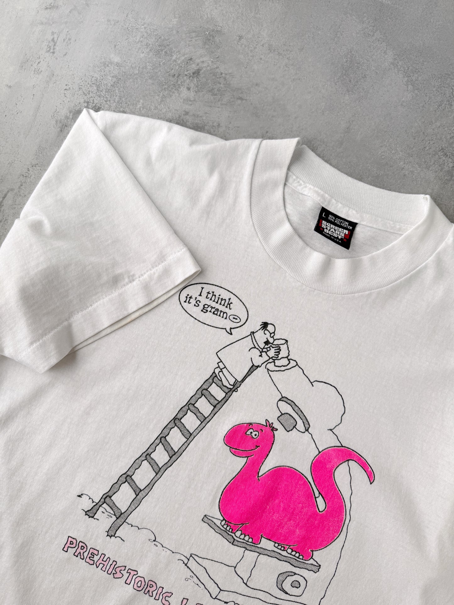 Prehistoric Laboratory T-Shirt 90's - Medium