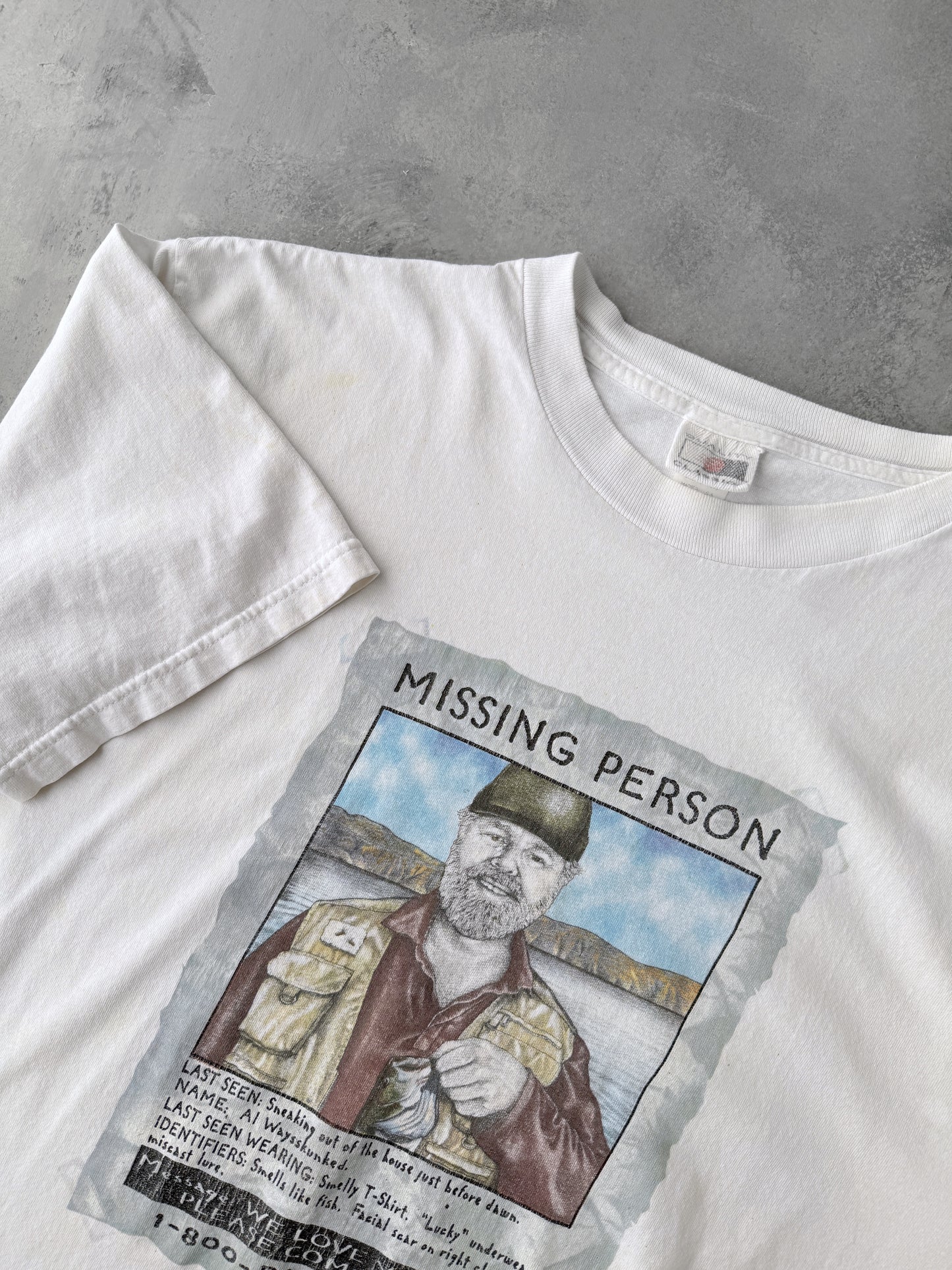 Lost Fisherman T-Shirt 90's - XL