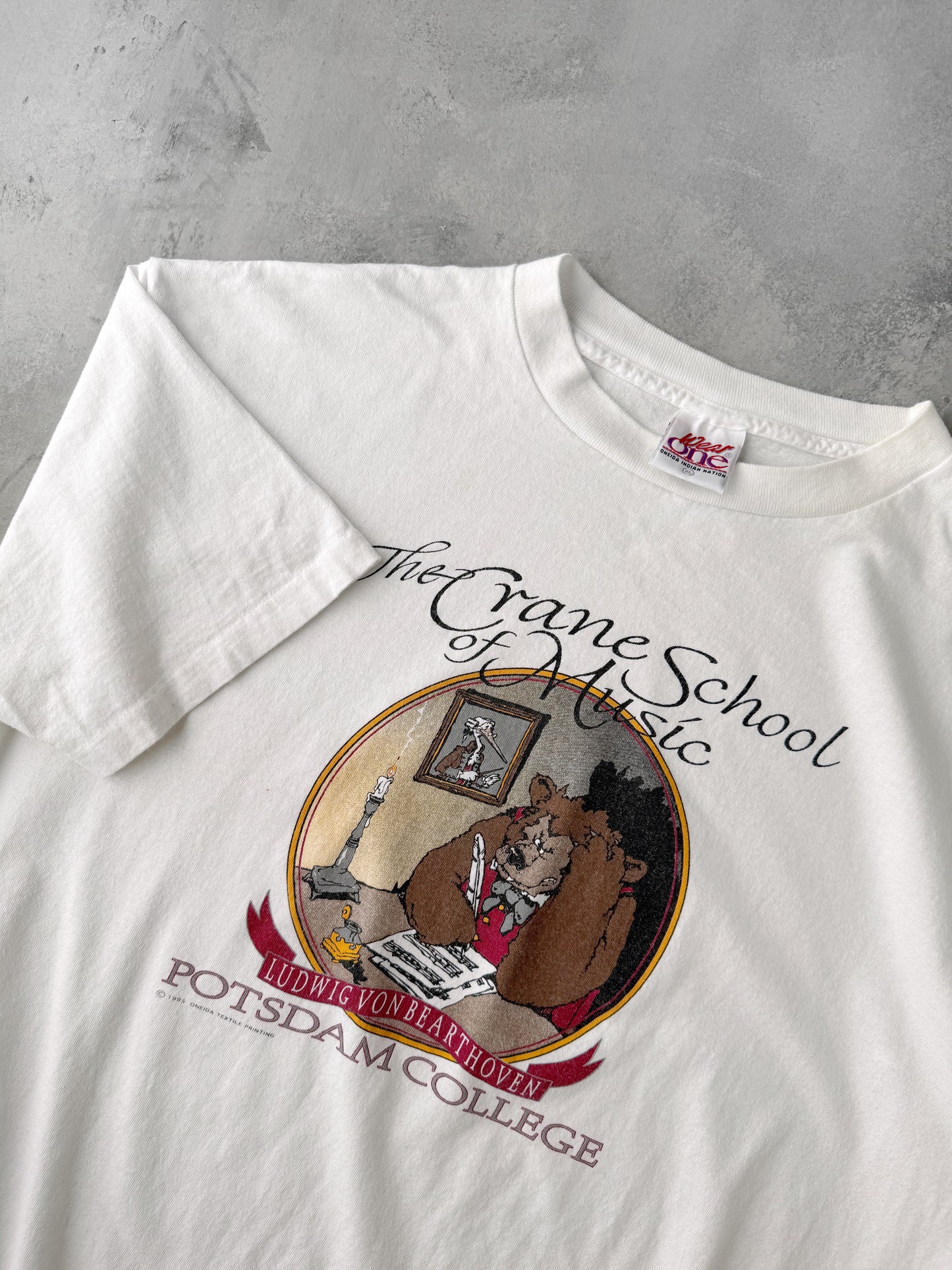 Potsdam College Crane School of Music T-Shirt '95 - XL