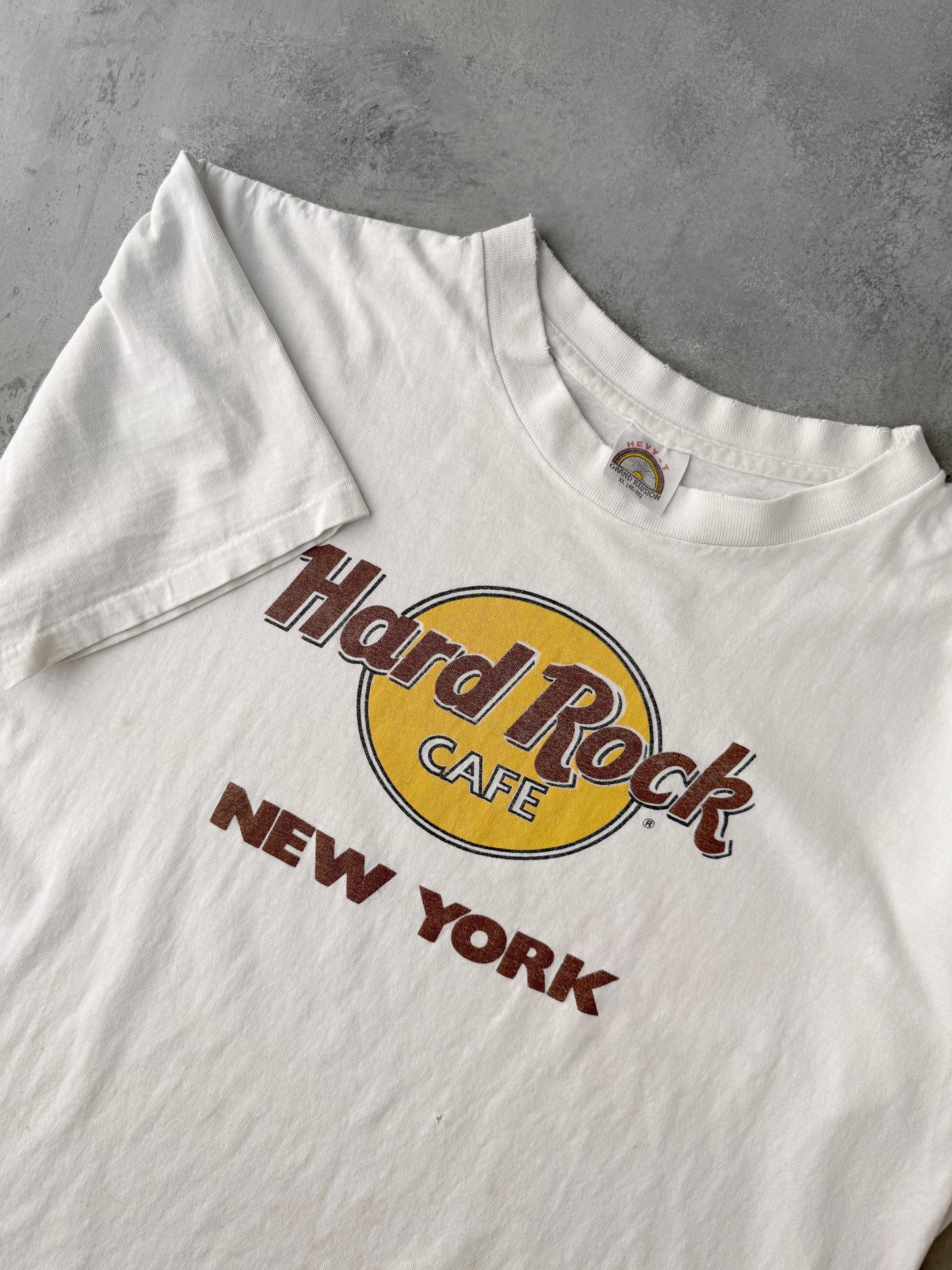 Hard Rock New York T-Shirt 90's - Large