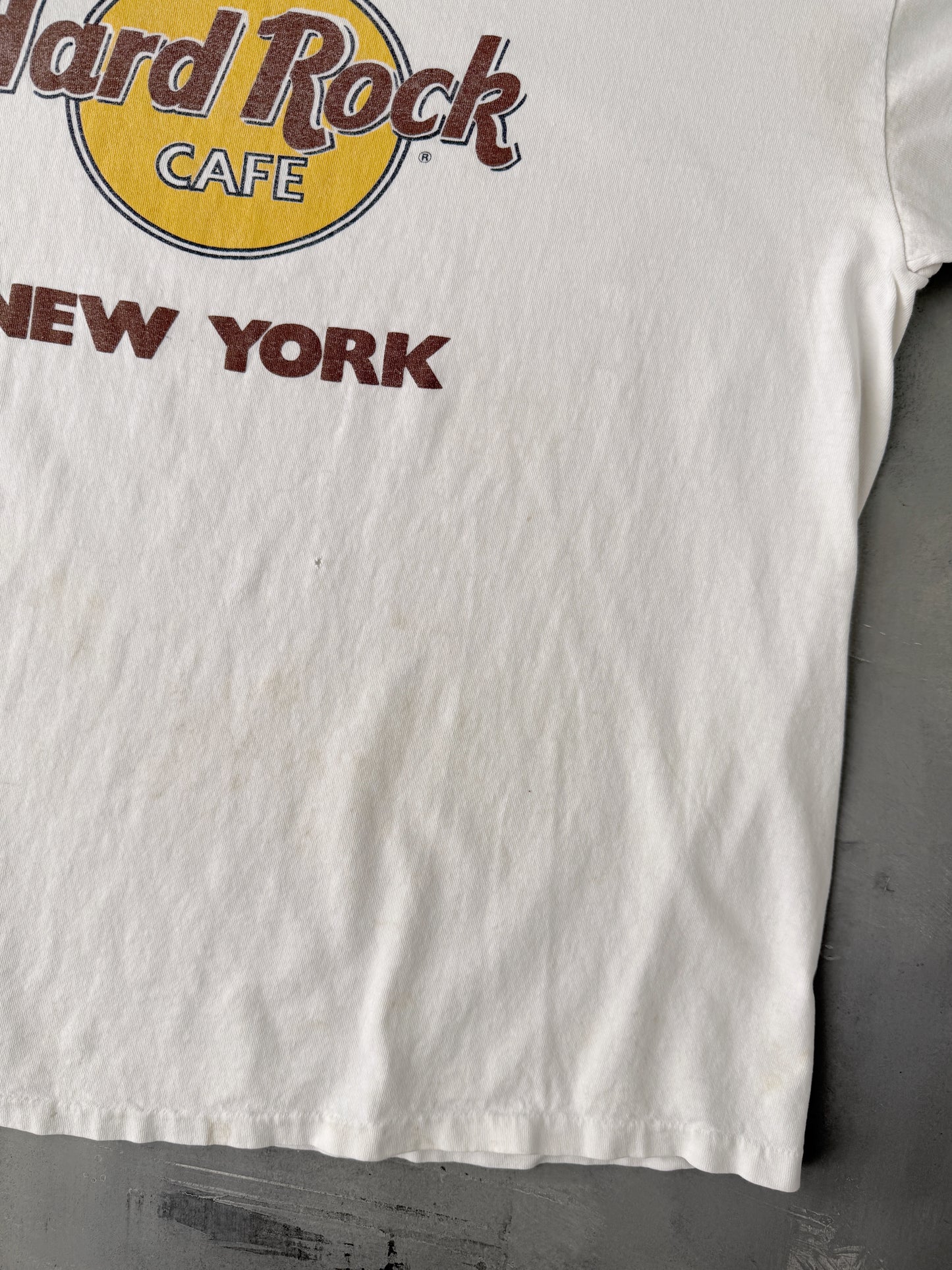 Hard Rock New York T-Shirt 90's - Large