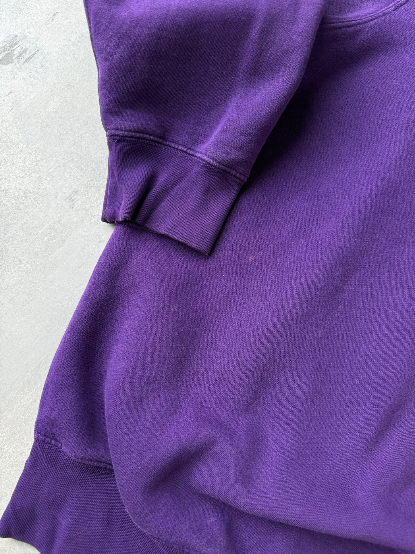 Polo Ralph Lauren Purple Sweatshirt 90's - Large