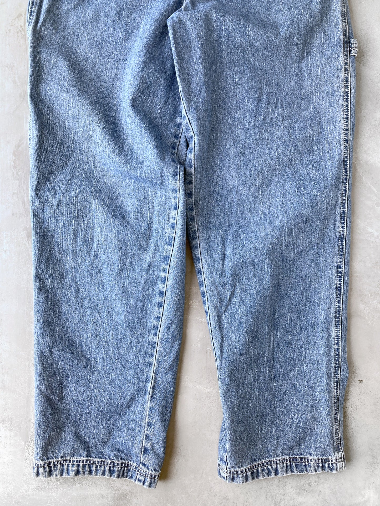 Denim Carpenter Overalls 00's - Medium