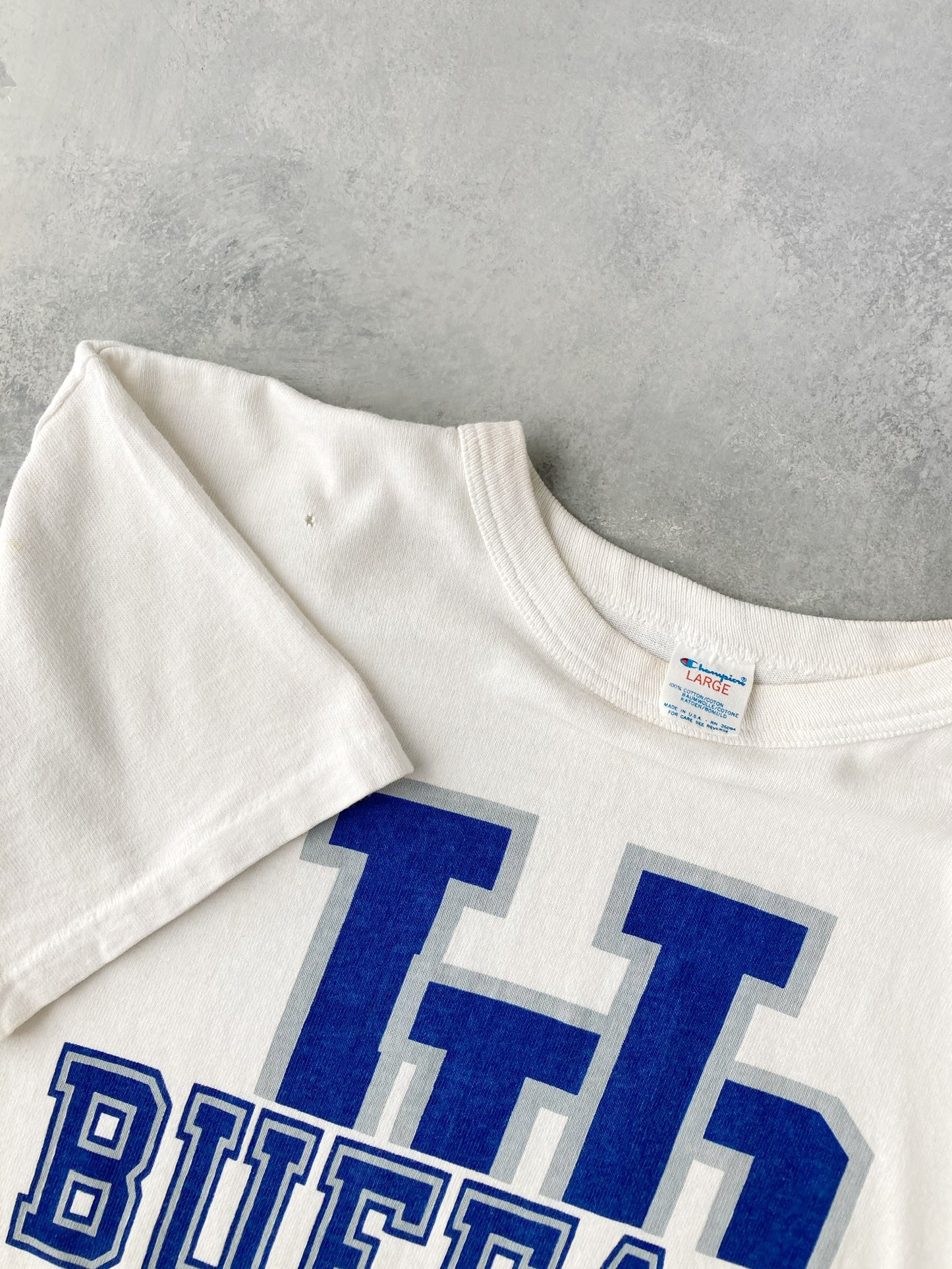 University of Buffalo Champion T-Shirt 80's - Large