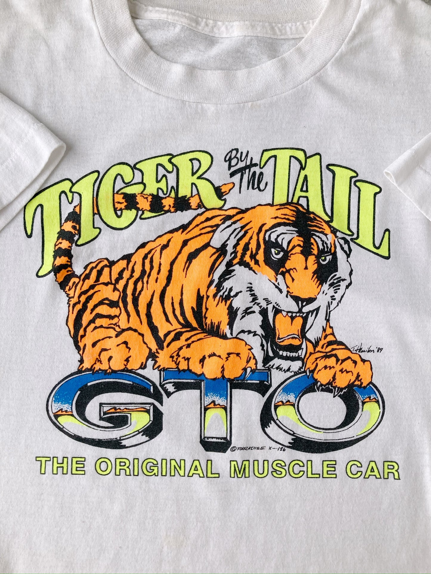 Pontiac GTO T-Shirt 80's - Small / Medium