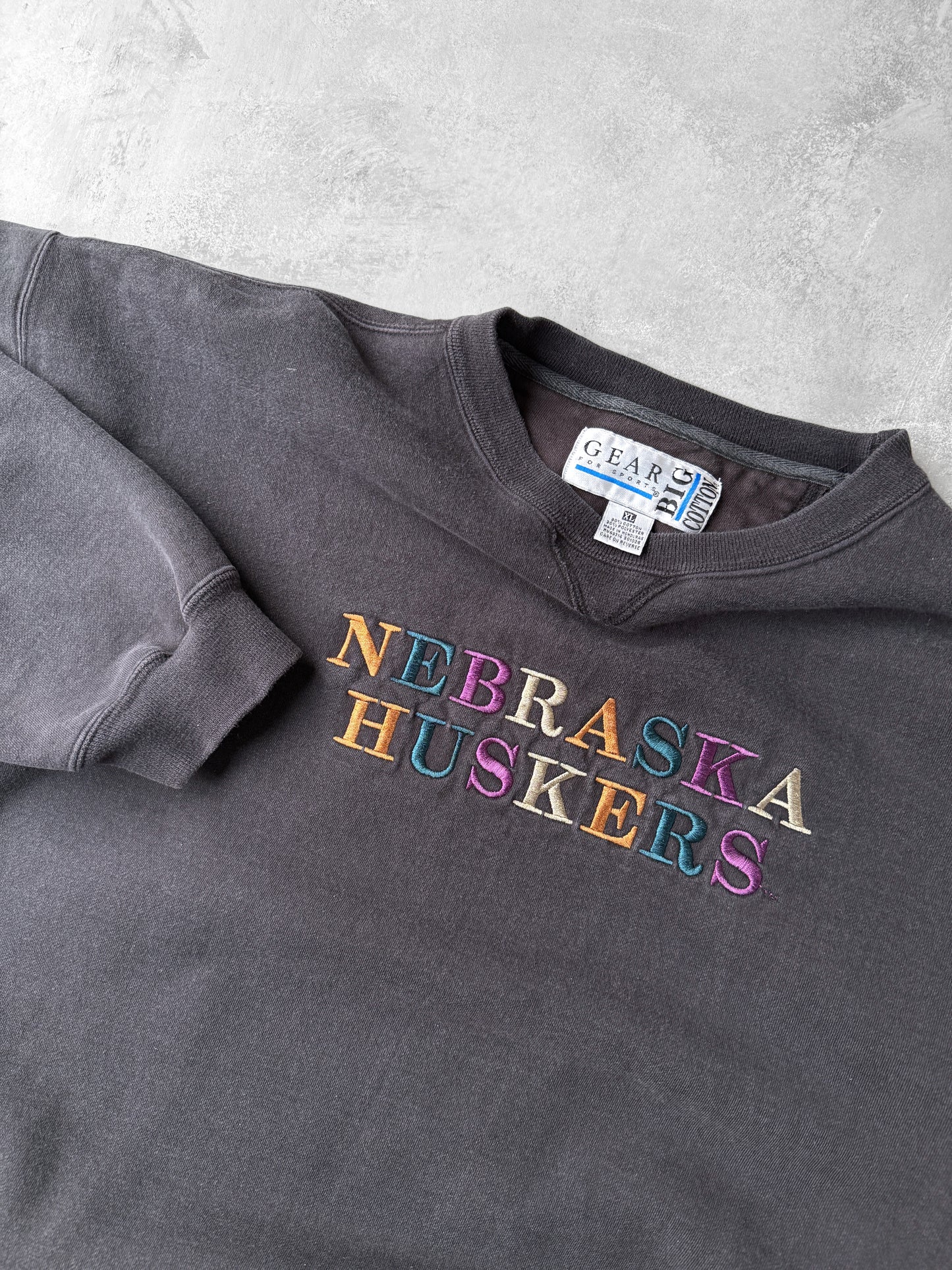 University of Nebraska Sweatshirt 90's - XL