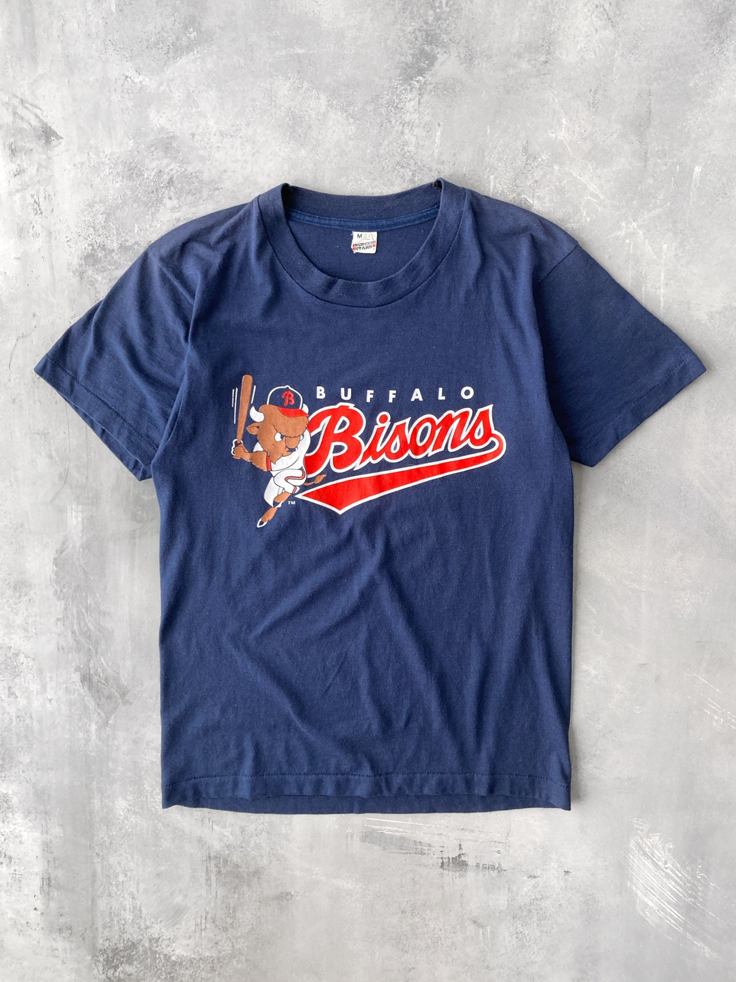 Buffalo Bisons T-Shirt 80's - Small