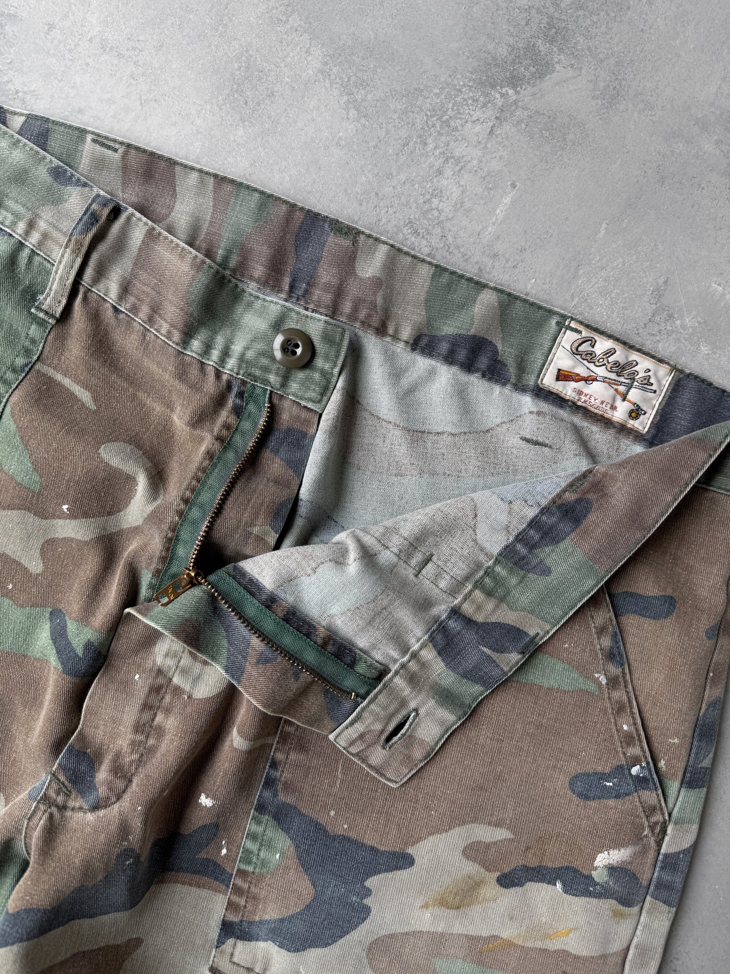 Cabela's Military Style Camo Pants 80's - 38x28
