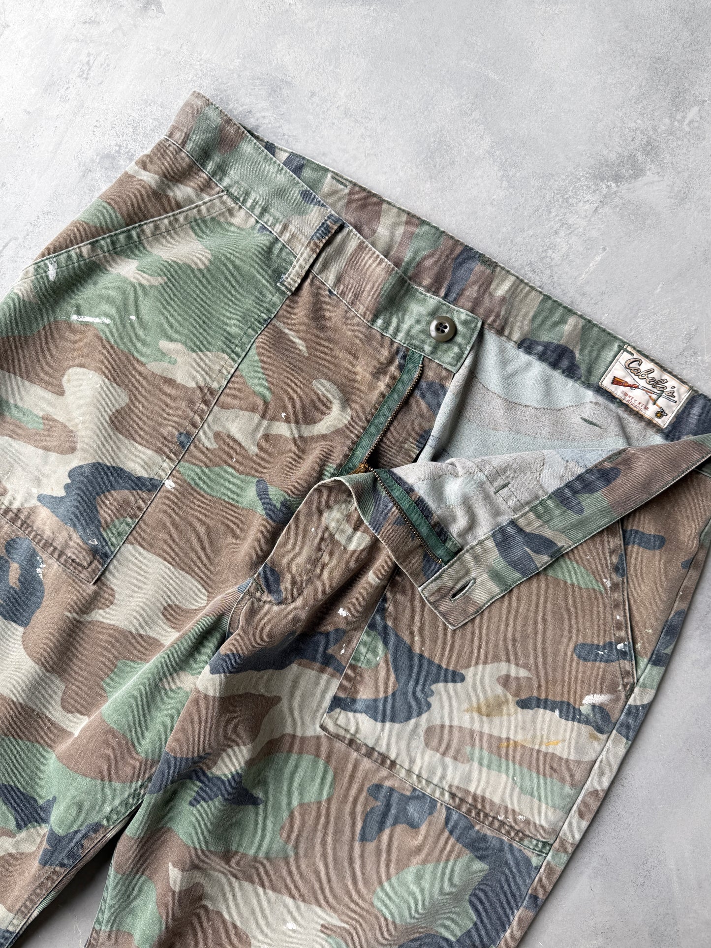 Cabela's Military Style Camo Pants 80's - 38x28