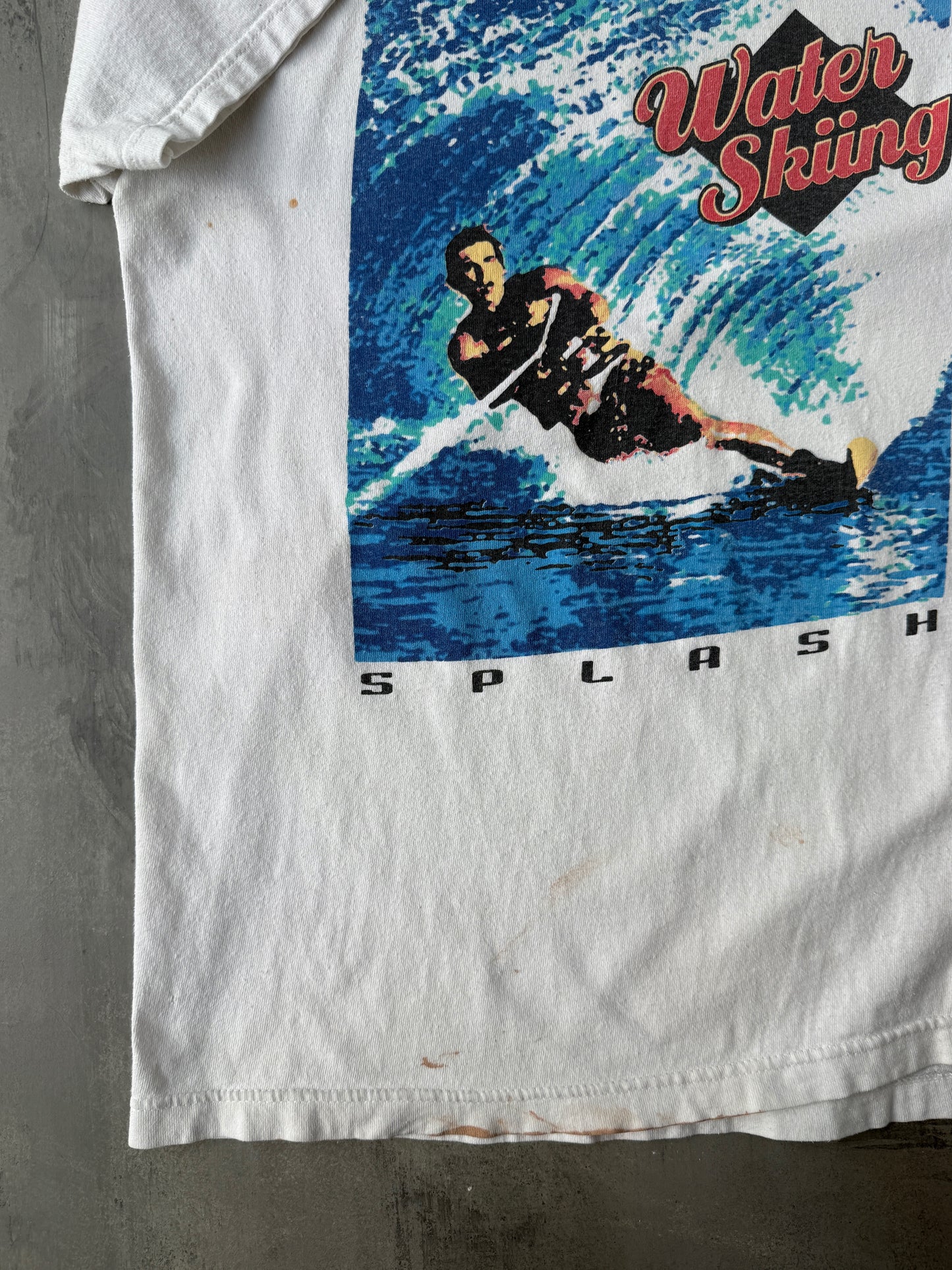 Water Skiing T-Shirt 90's - Medium
