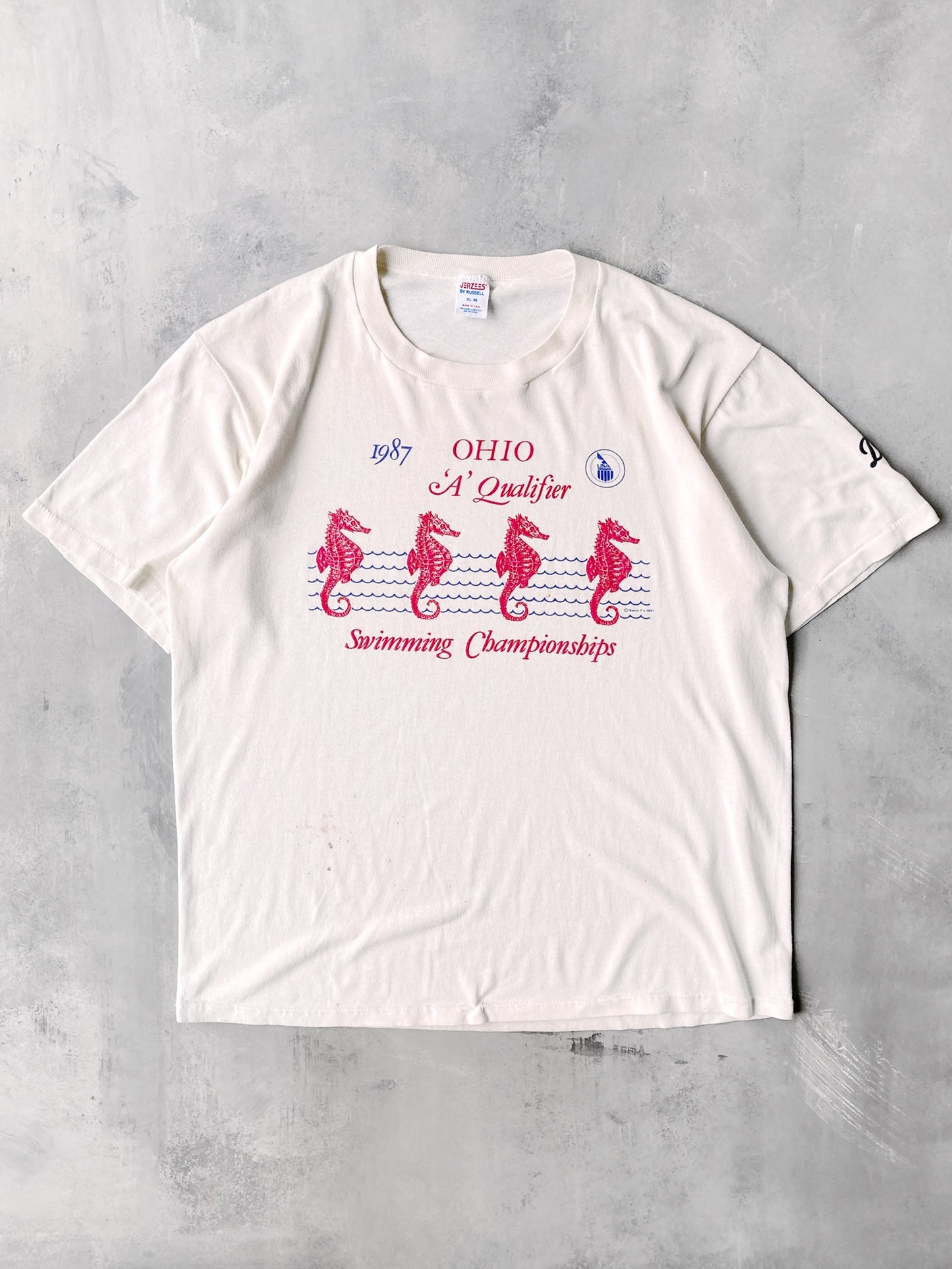 Swimming Championships T-Shirt '87 - XL