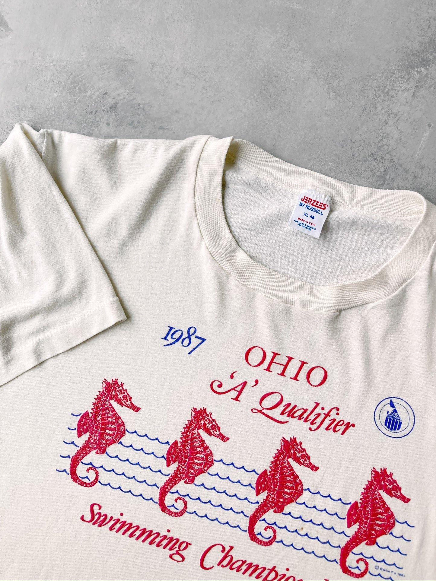 Swimming Championships T-Shirt '87 - XL