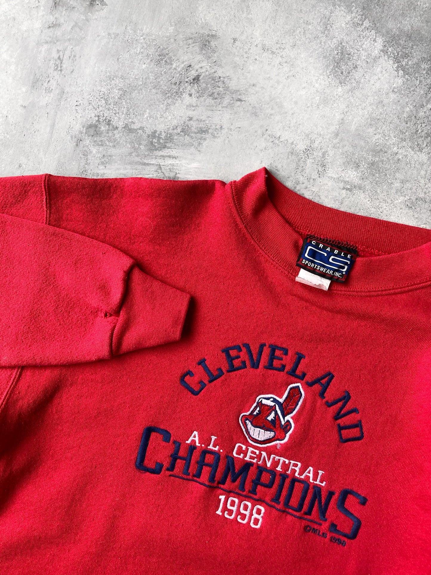 Cleveland Indians Sweatshirt '98 - Medium