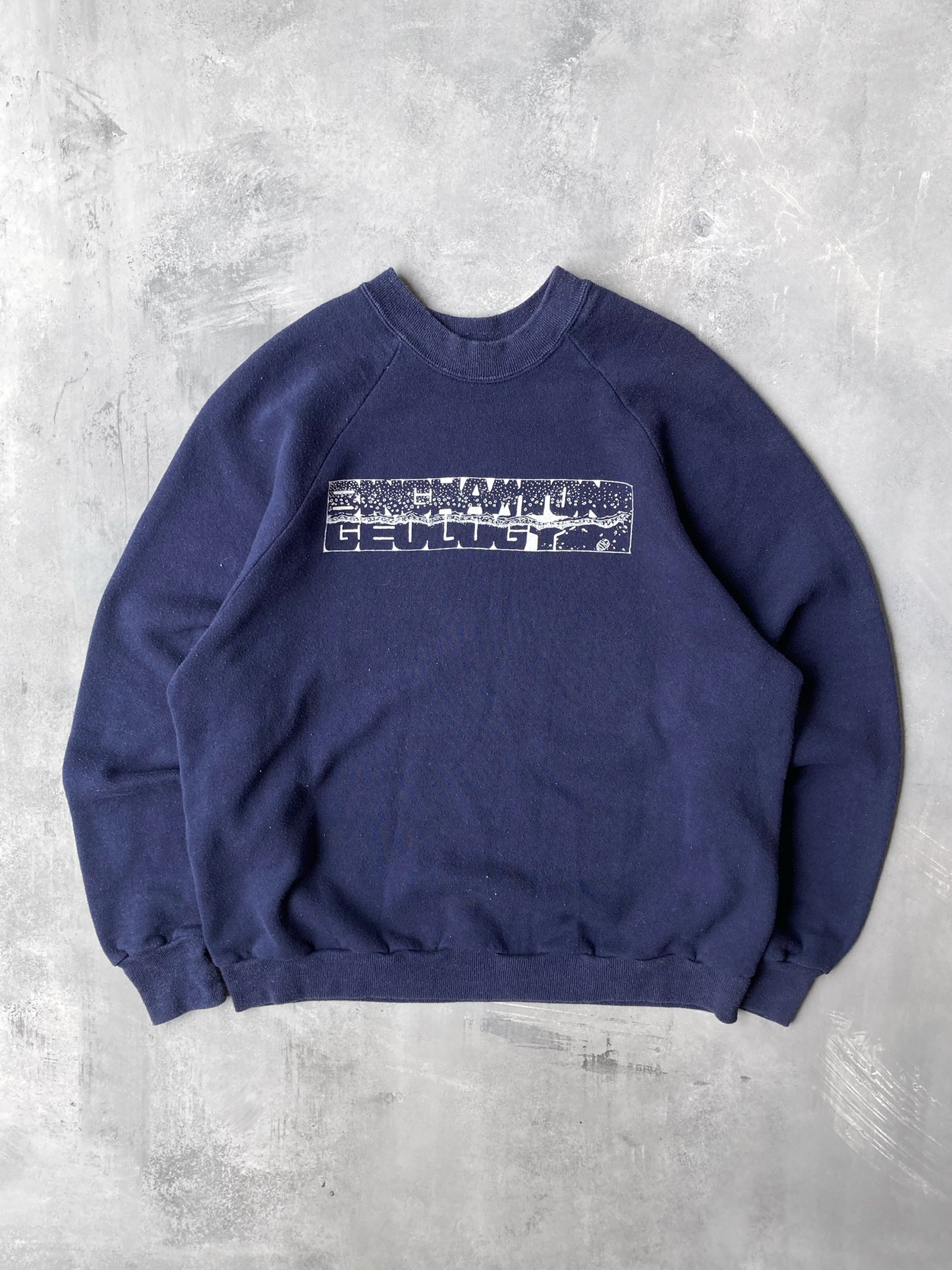 Binghamton Geology Crewneck 80's - Medium