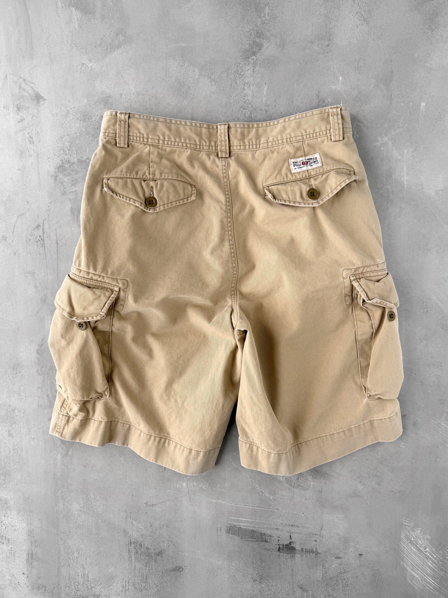 Polo Ralph Lauren Cargo Shorts 90's - Size 32