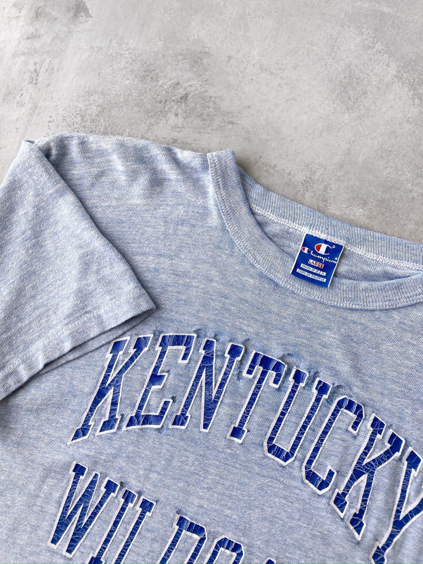 Thrashed Kentucky Wildcats T-Shirt 90's - Large