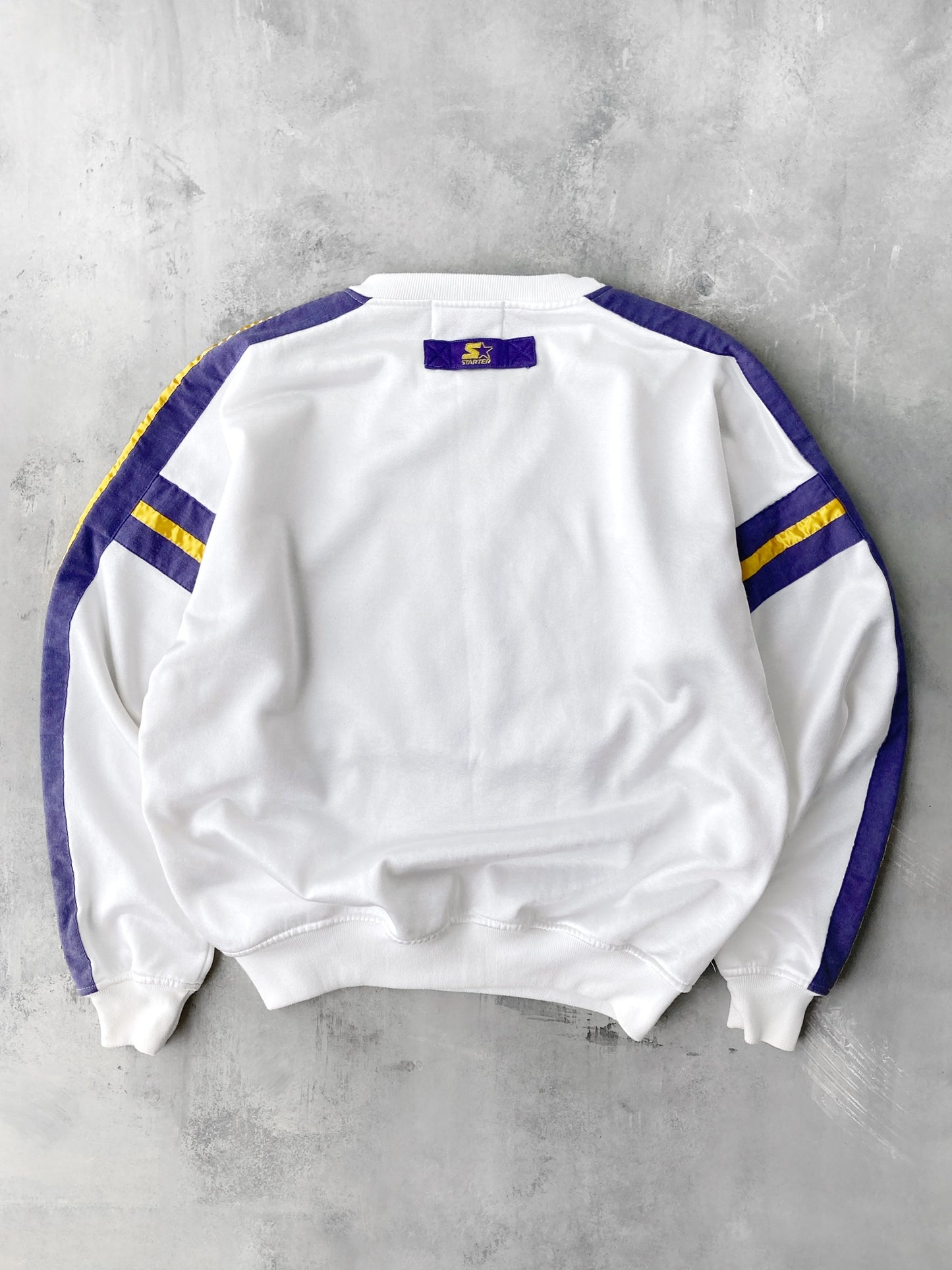 Los Angeles Lakers Pullover Jacket 80's - XL