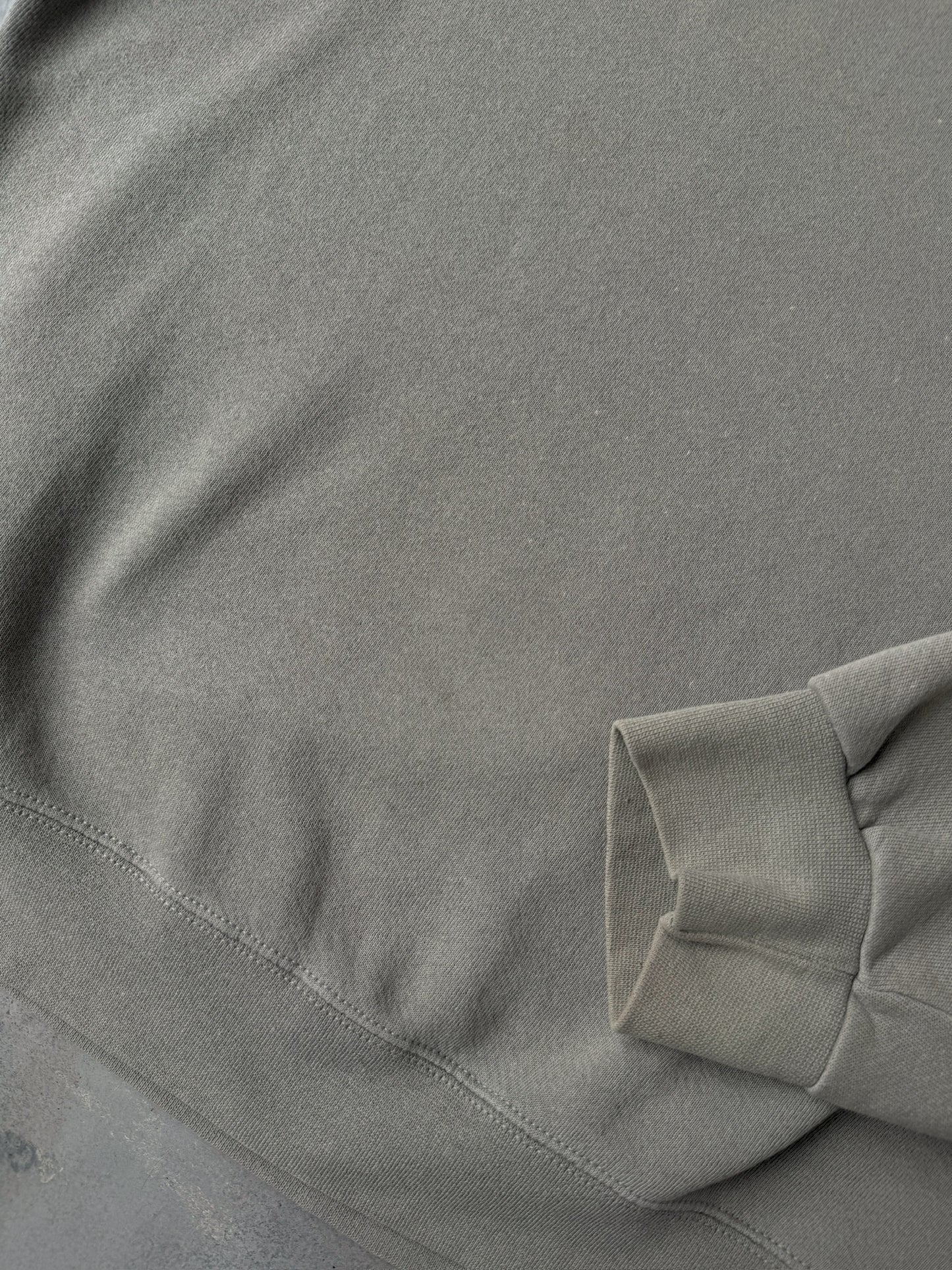 Sage Green Nike Essential Sweatshirt Y2K - Medium