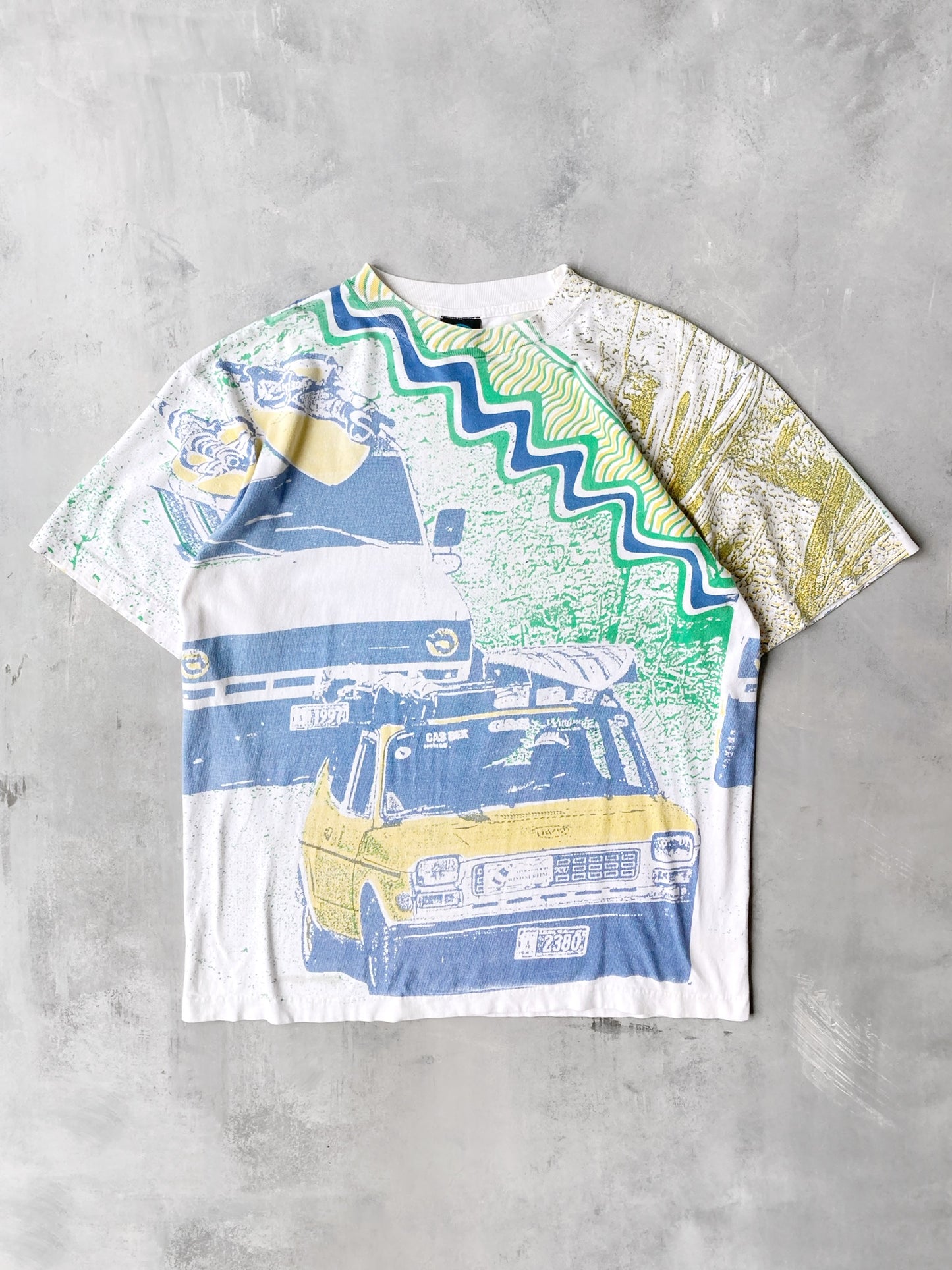 Cars AOP T-Shirt 90's - XL