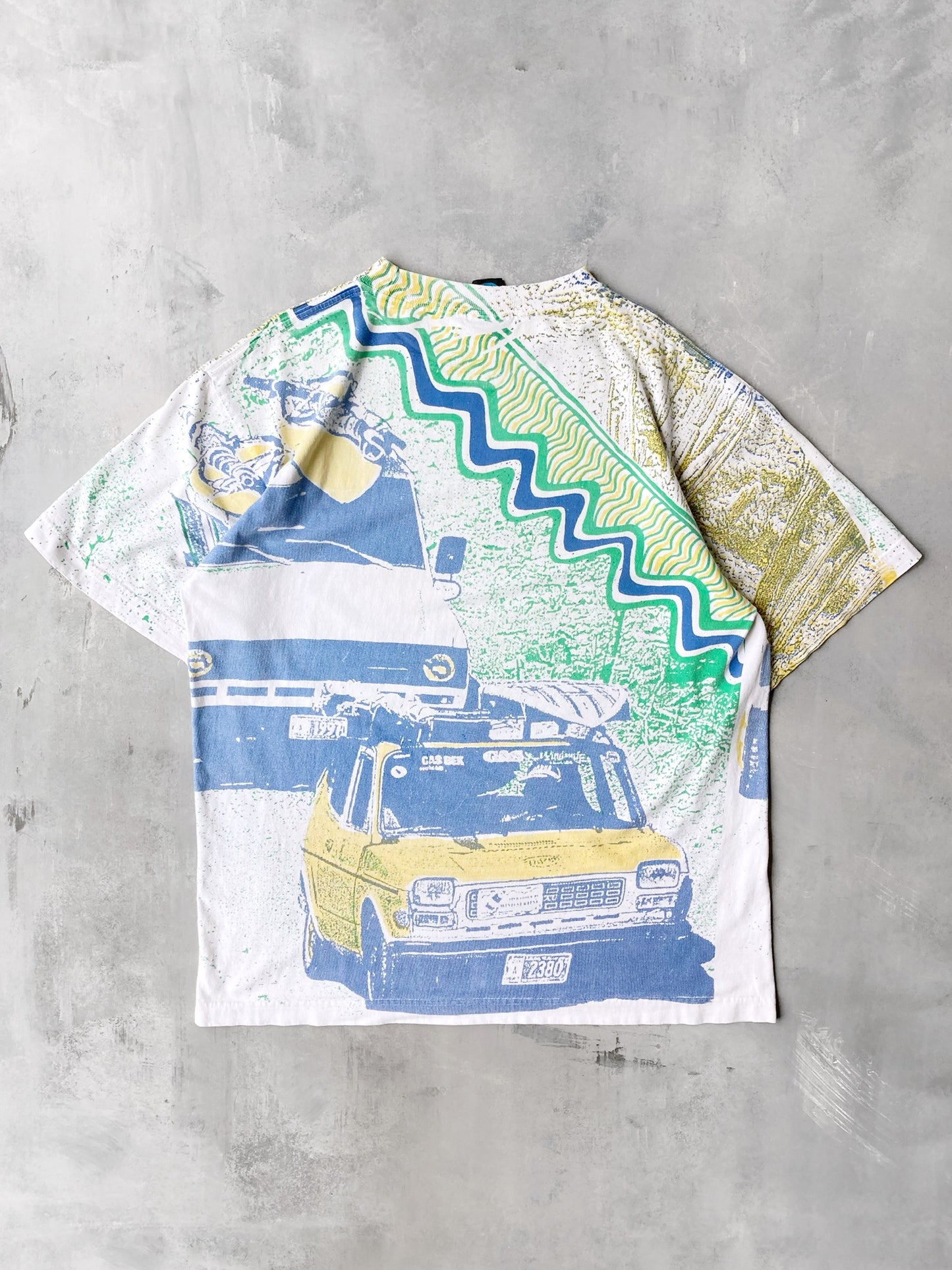 Cars AOP T-Shirt 90's - XL