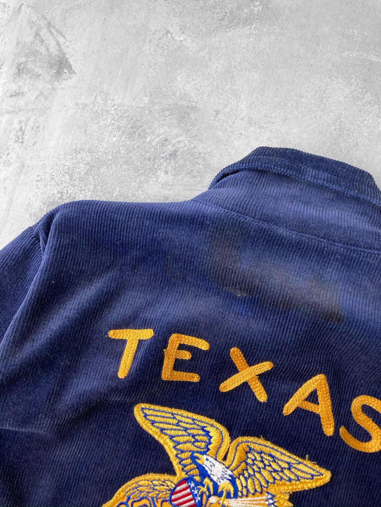 Chain Stitched Corduroy Texas Jacket 60’s - Small / Medium