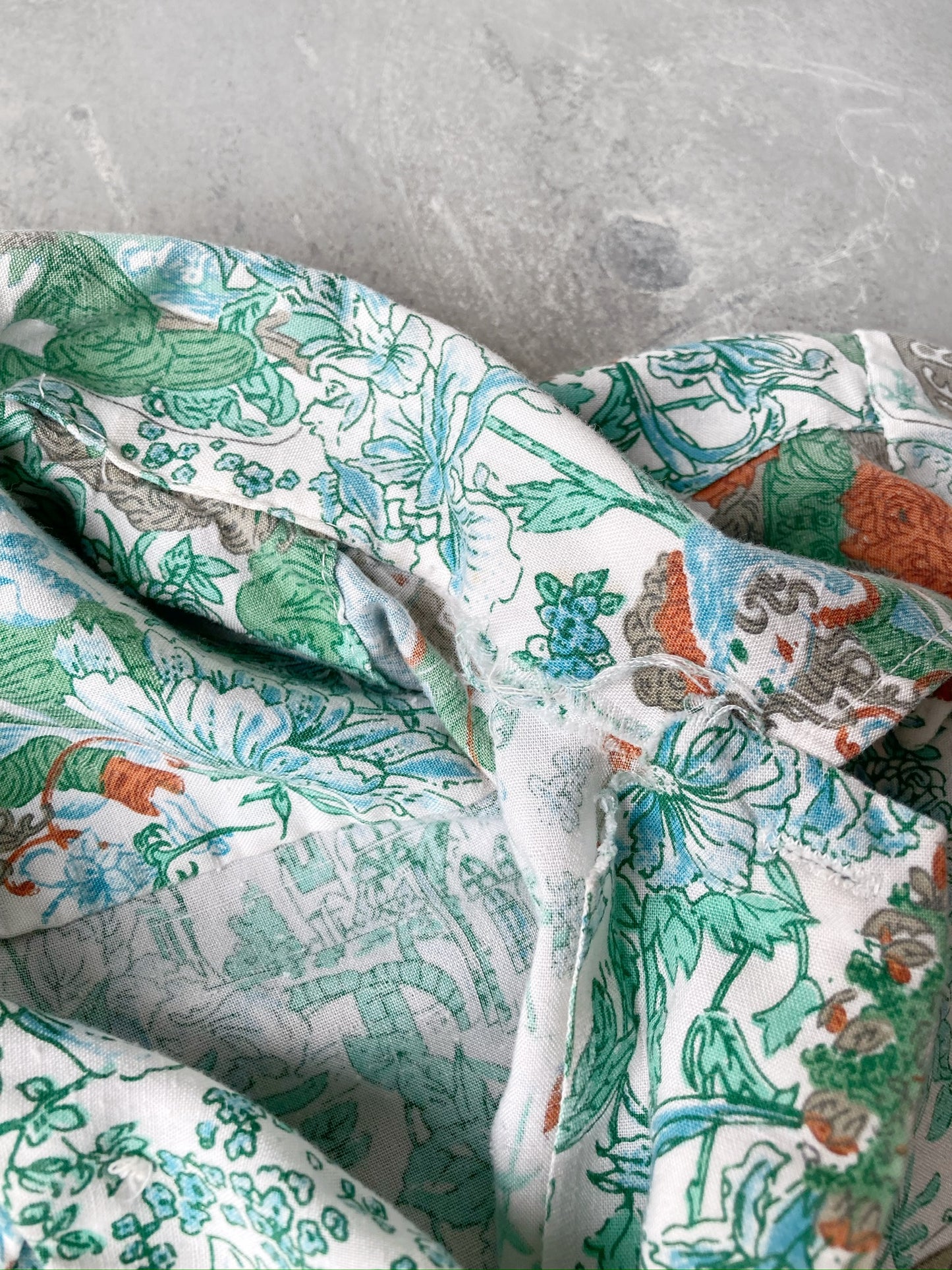 Printed Camp Shirt 70's - Medium